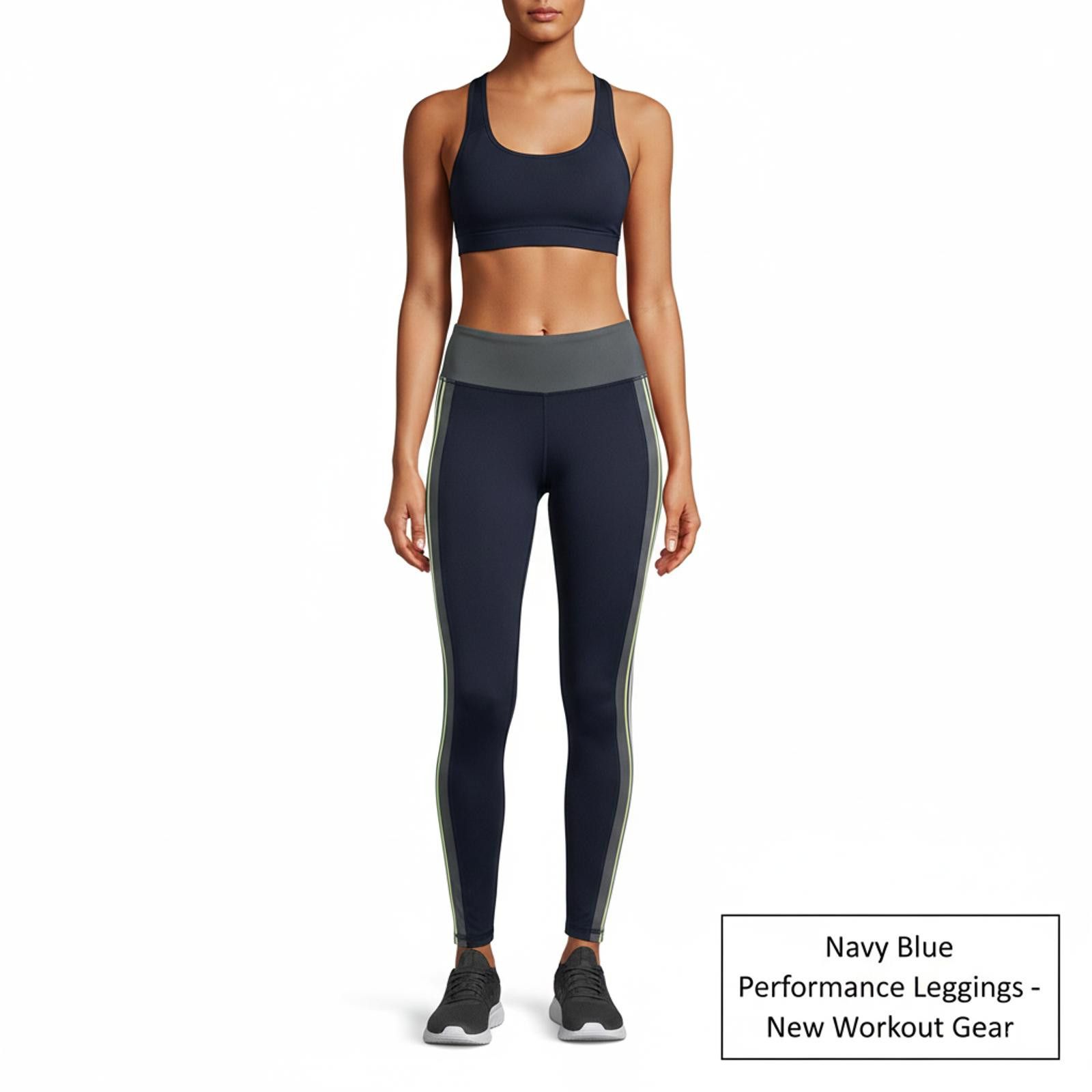 Avia Avia Navy Blue Performance Leggings Size 32" / US 10 / IT 46 - 1 Thumbnail