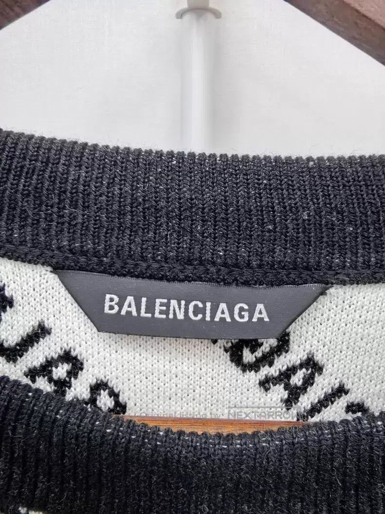 Balenciaga Balenciaga Black Camo Printed Old Logo Knit Sweater Size US M / EU 48-50 / 2 - 5 Thumbnail