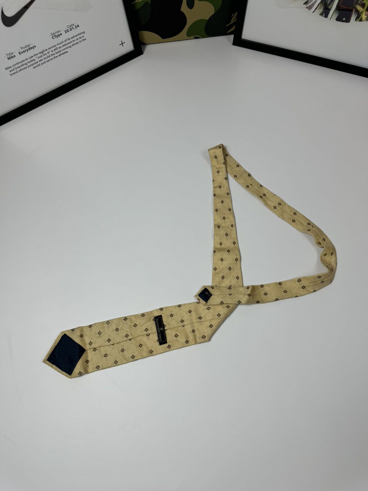 Ermenegildo Zegna × Vintage Vintage Ermenegildo Zegna tie Size ONE SIZE - 10 Thumbnail