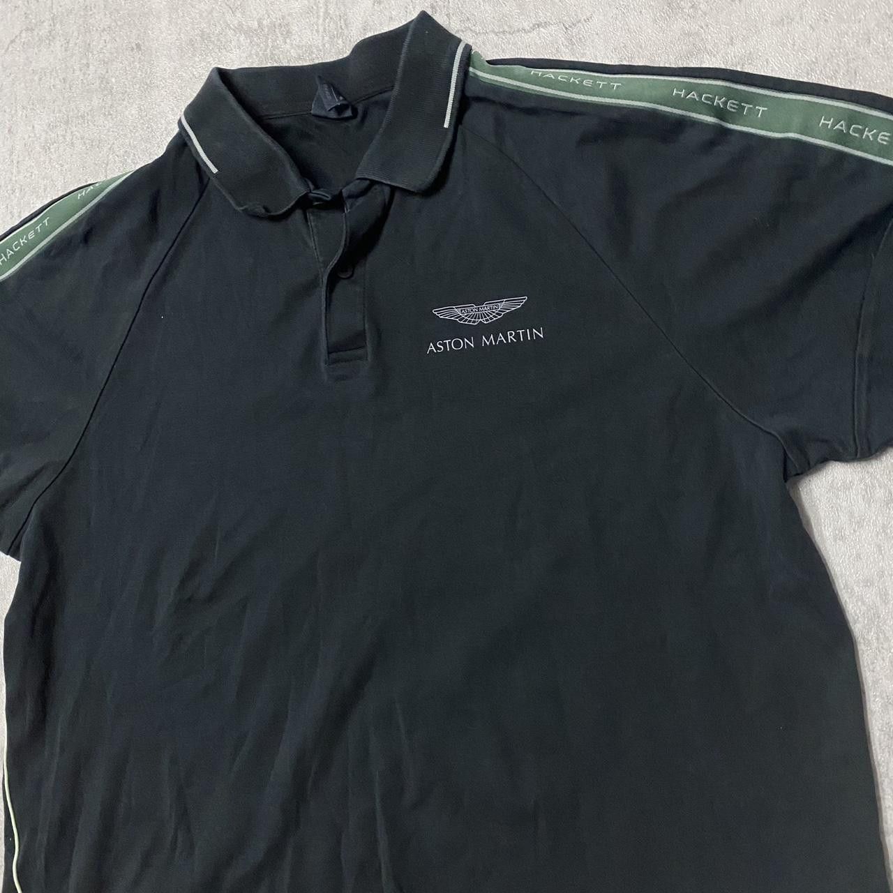 Other Aston Martin polo shirt with embroidered logo, black Size US L / EU 52-54 / 3 - 2 Thumbnail