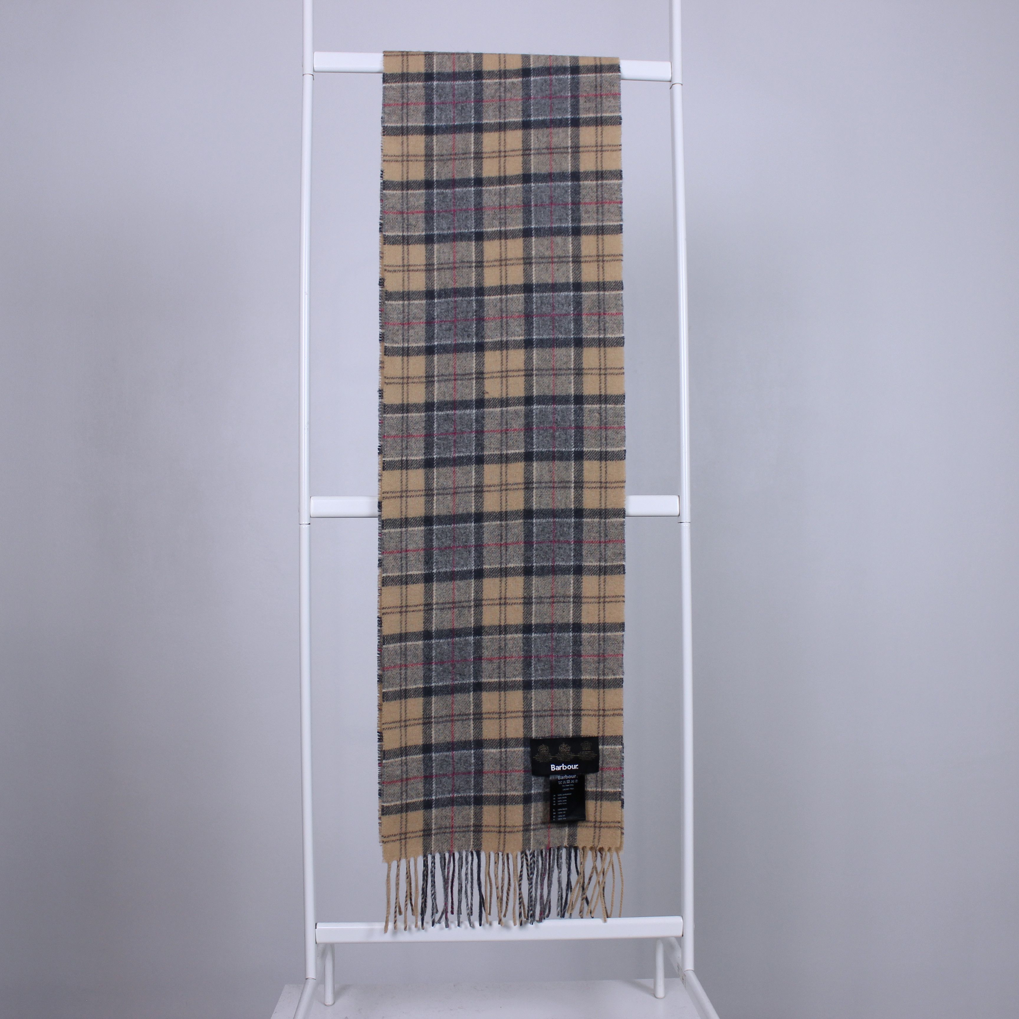 Barbour Barbour vintage scarf nova wool one size Size ONE SIZE - 5 Thumbnail