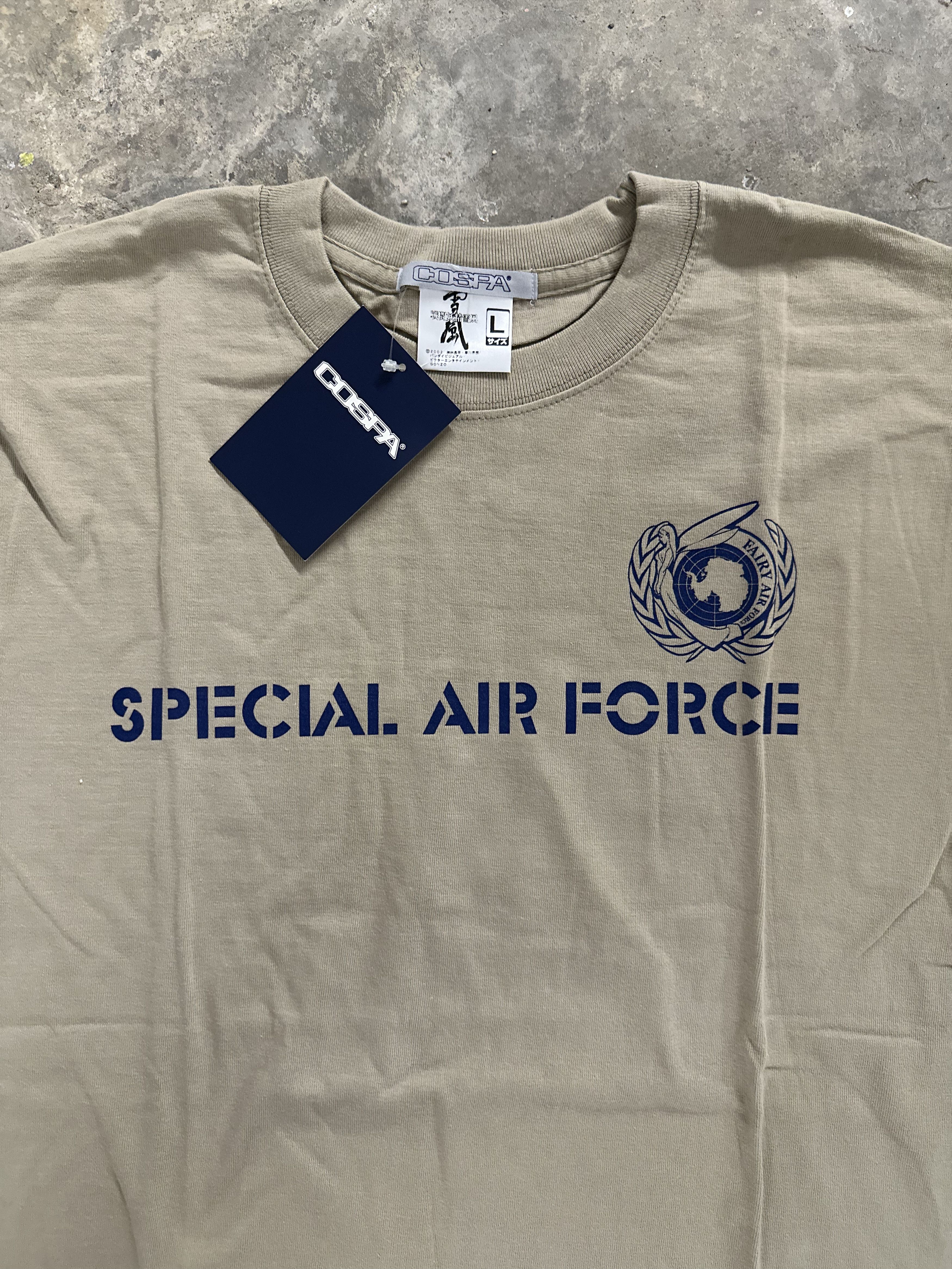 Anime Vintage 2006 COSPA Supersylph Yukikaze “Boomerang” T-Shirt Size US L / EU 52-54 / 3 - 3 Thumbnail