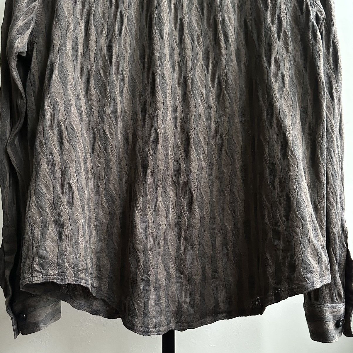 Coogi Vintage Nouveau Coogi Australia Textured Button Up Shirt Size US L / EU 52-54 / 3 - 13 Thumbnail