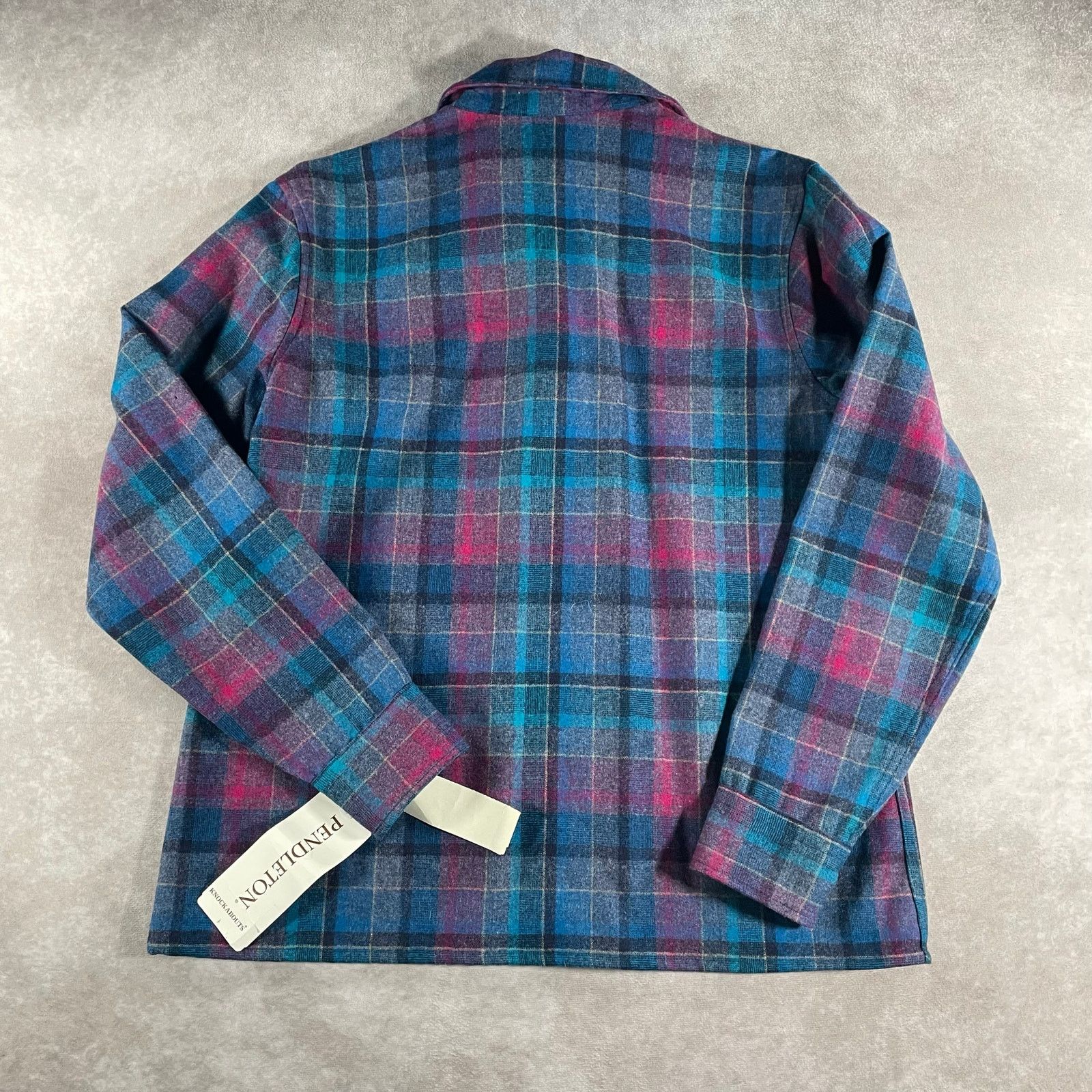 Pendleton 80s NWT Pendleton Knockabouts Pink Blue Plaid Button Down Size US M / EU 48-50 / 2 - 2 Thumbnail