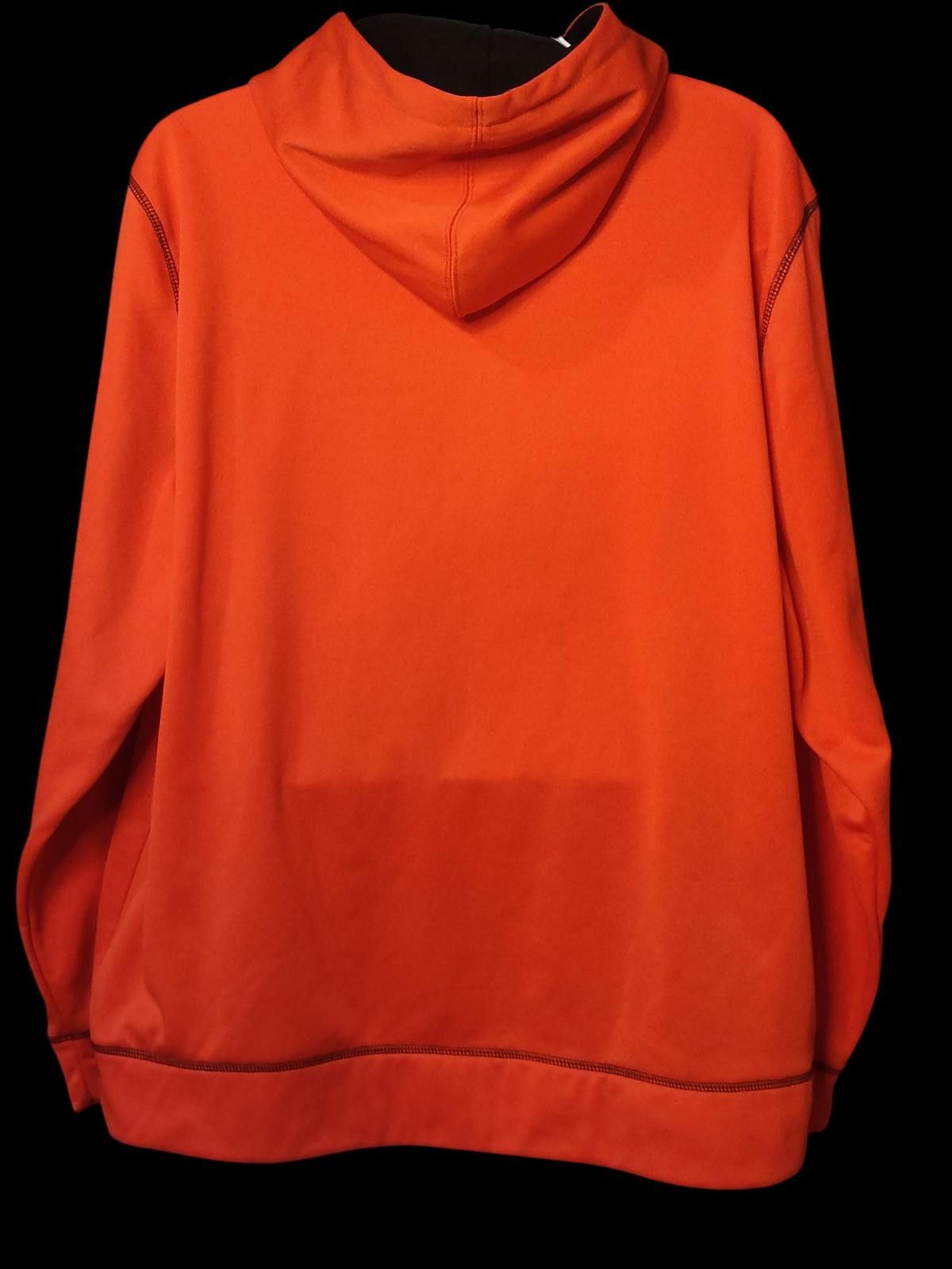 Ecko Unltd. Ecko Unltd. Orange Pullover Hoodie Sweatshirt Size US XXL / EU 58 / 5 - 6 Thumbnail