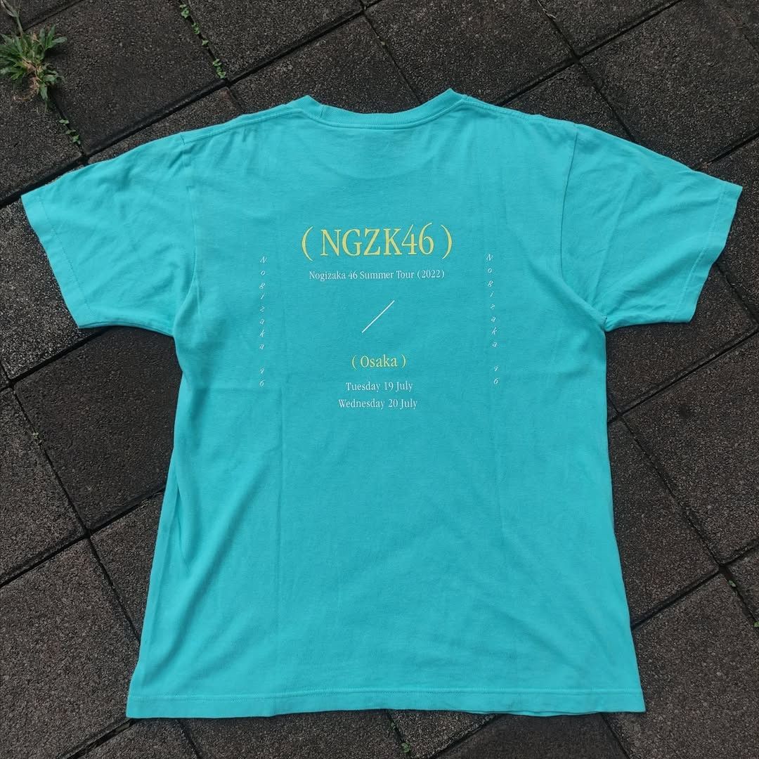 Band Tees Nogizaka46 Summer Tour 2022 Tee Size US L / EU 52-54 / 3 - 2 Thumbnail
