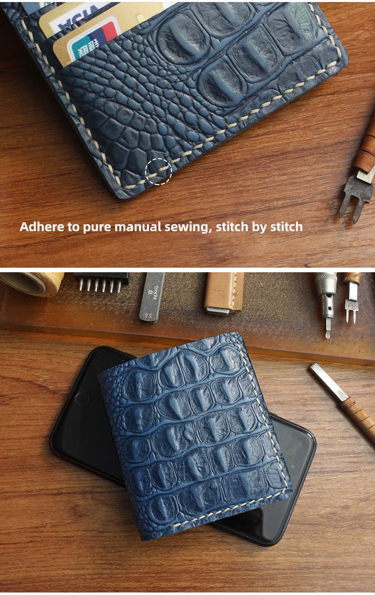 Japanese Brand Men's Leather Short Wallet Size ONE SIZE - 5 Thumbnail