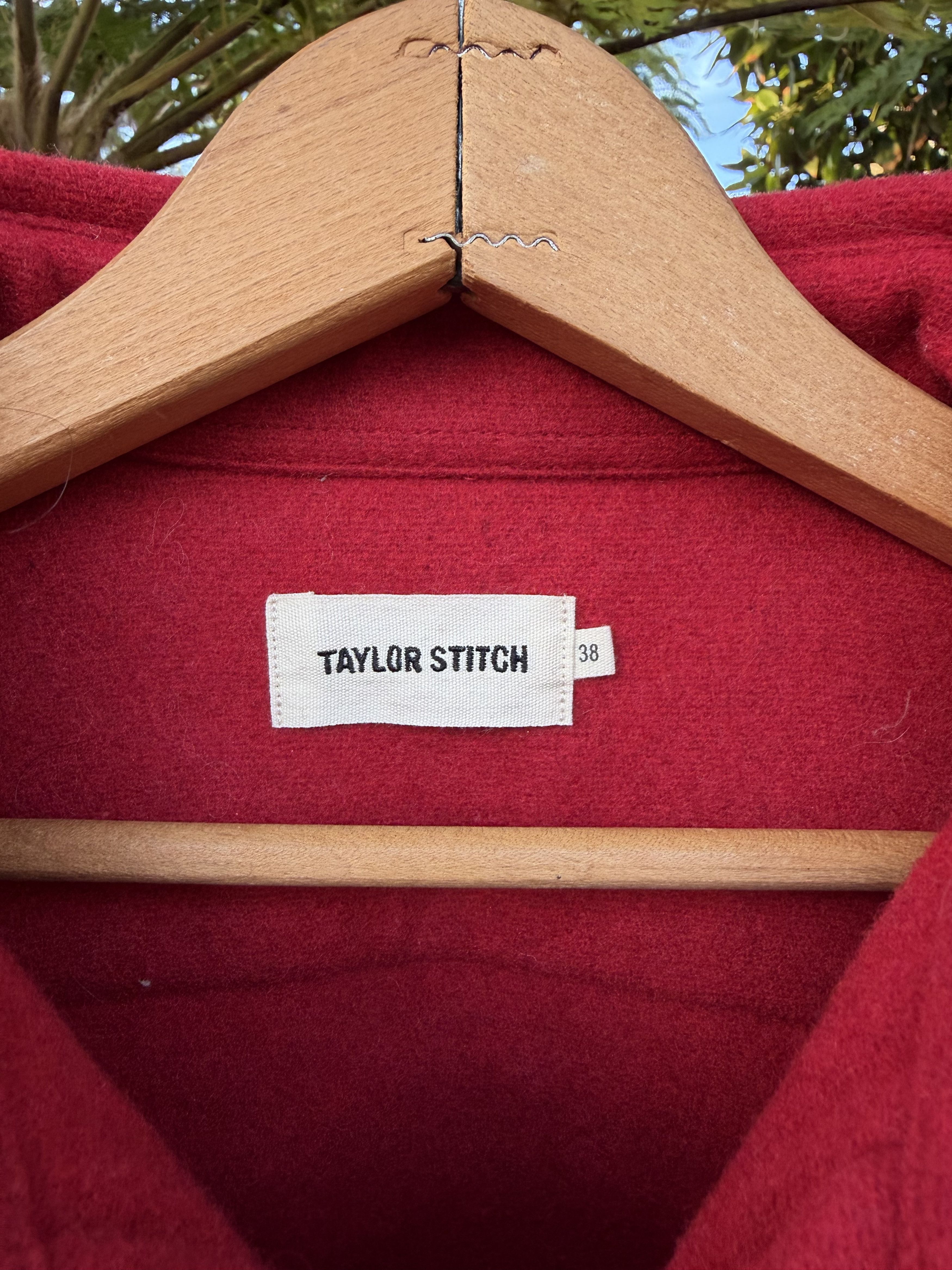 Taylor Stitch Taylor Stitch Maritime Shirt Jacket Clifford Red Wool Small Size US S / EU 44-46 / 1 - 3 Thumbnail