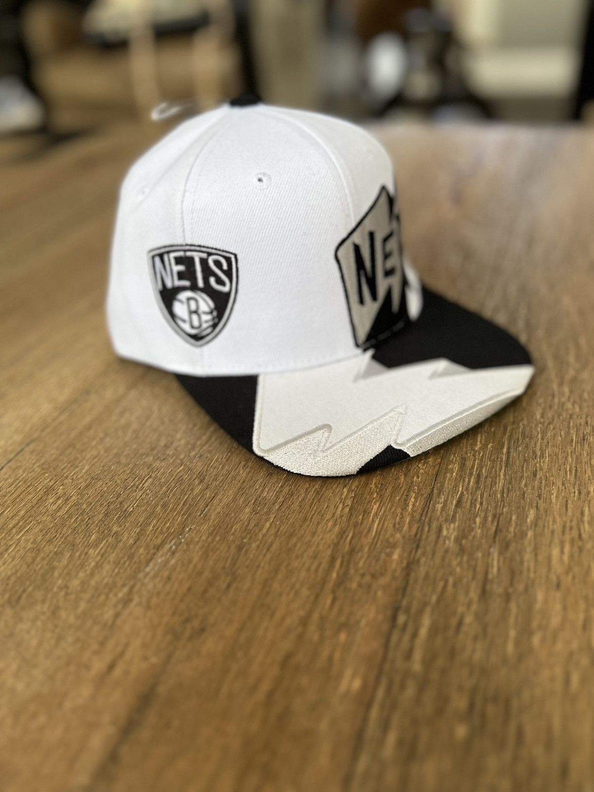 Mitchell & Ness × Vintage Nets NBA Basketball Vintage SnapBack Hat w Tags Size ONE SIZE - 2 Thumbnail