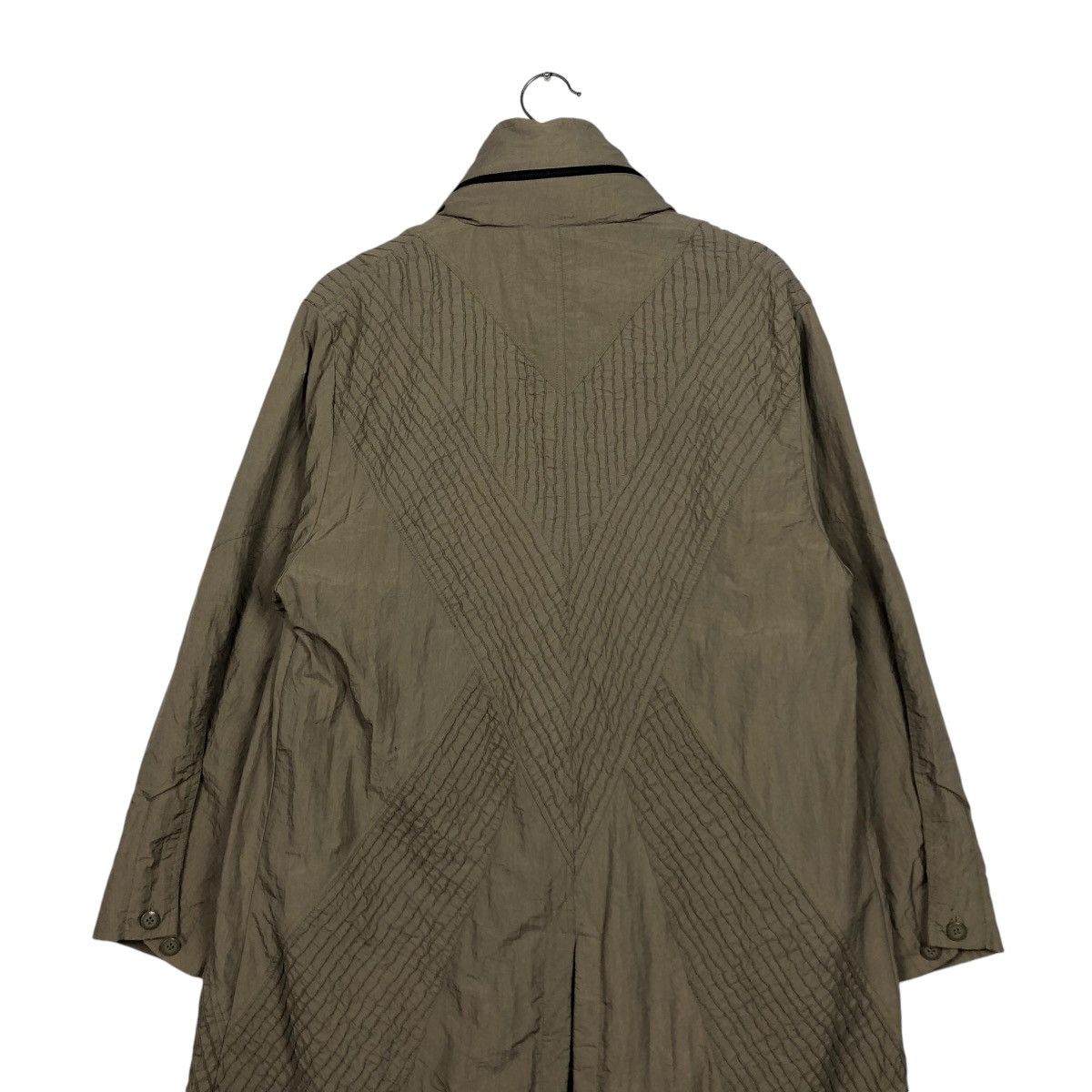 Japanese Brand 🔥VINTAGE CHORE LONG JACKET MANA PLEATED ISSEY MIYAKE Size US M / EU 48-50 / 2 - 11 Thumbnail