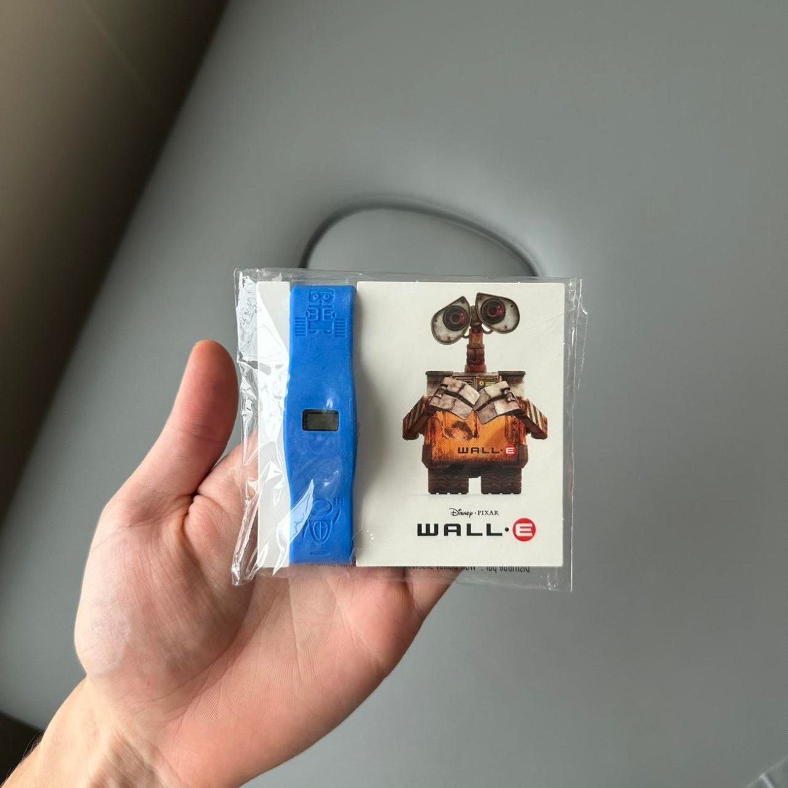 Disney × Vintage 2008 Disney Pixar Wall E Robot Rubber Watch Movie Promo Size ONE SIZE - 2 Thumbnail