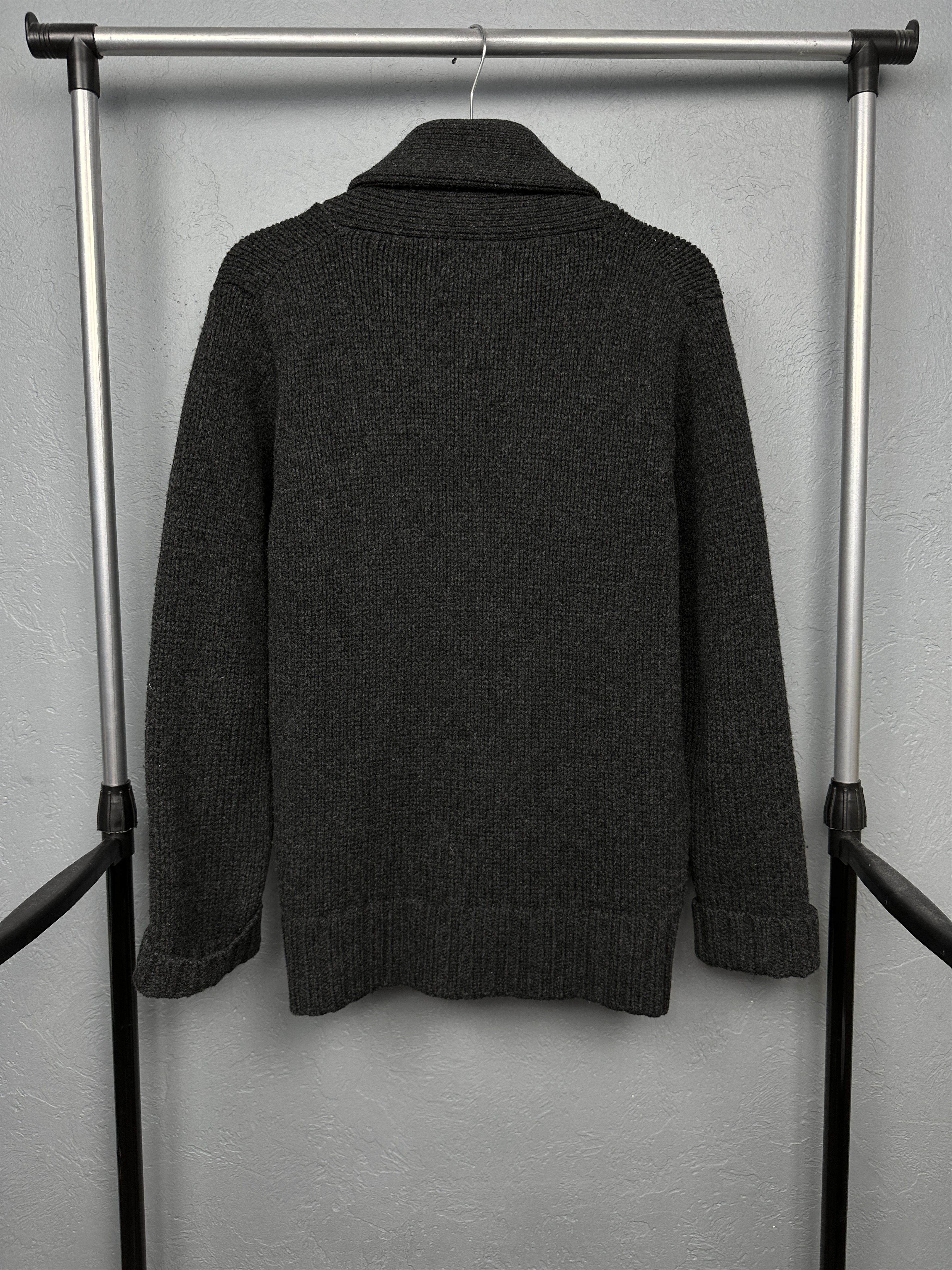 Barbour Barbour International Mens Melrose Shawl Neck Wool Cardigan Size US M / EU 48-50 / 2 - 6 Thumbnail