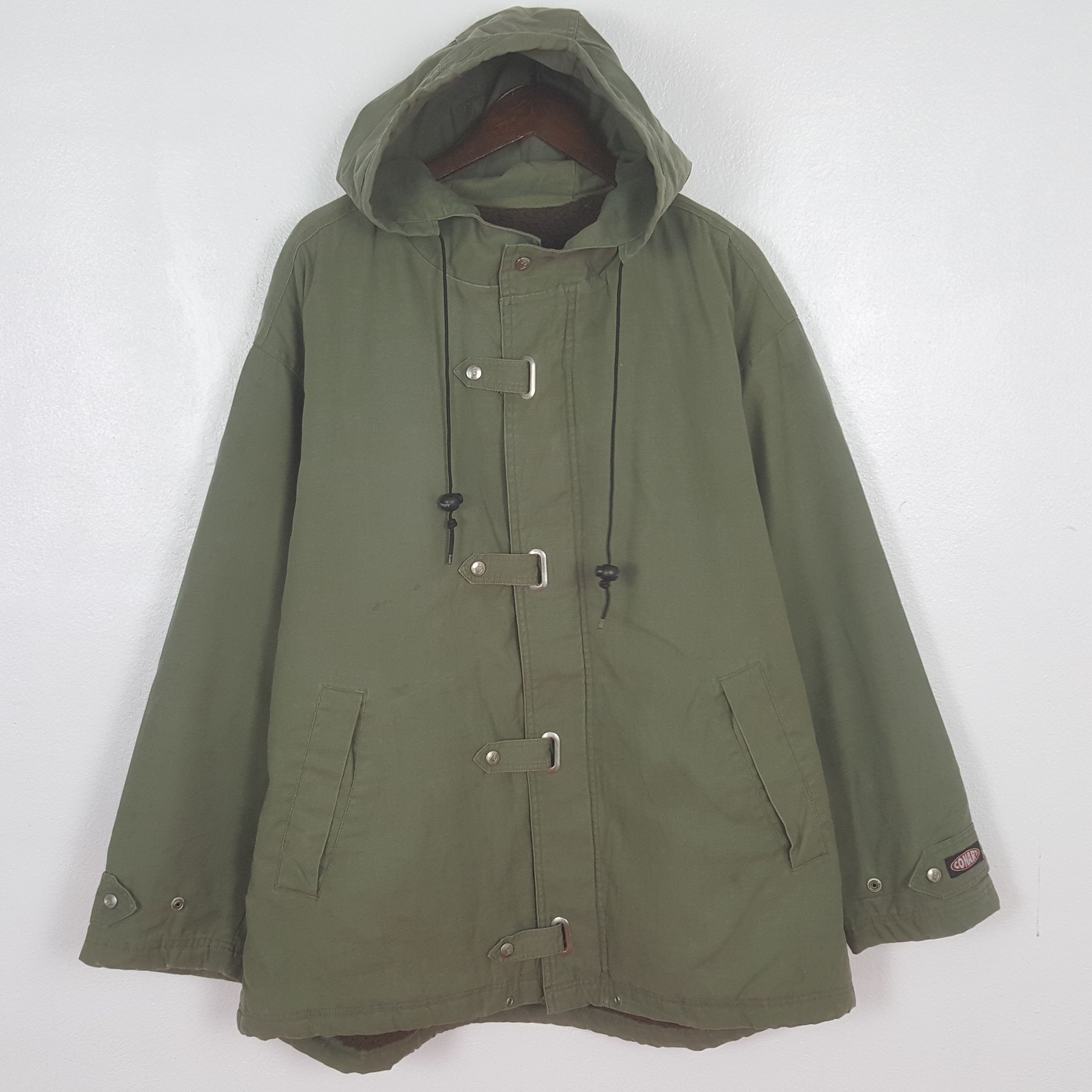 Other Vintage Conart Surplus Sherpa Inside Winter Jacket Hoodie Size US L / EU 52-54 / 3 - 1 Thumbnail