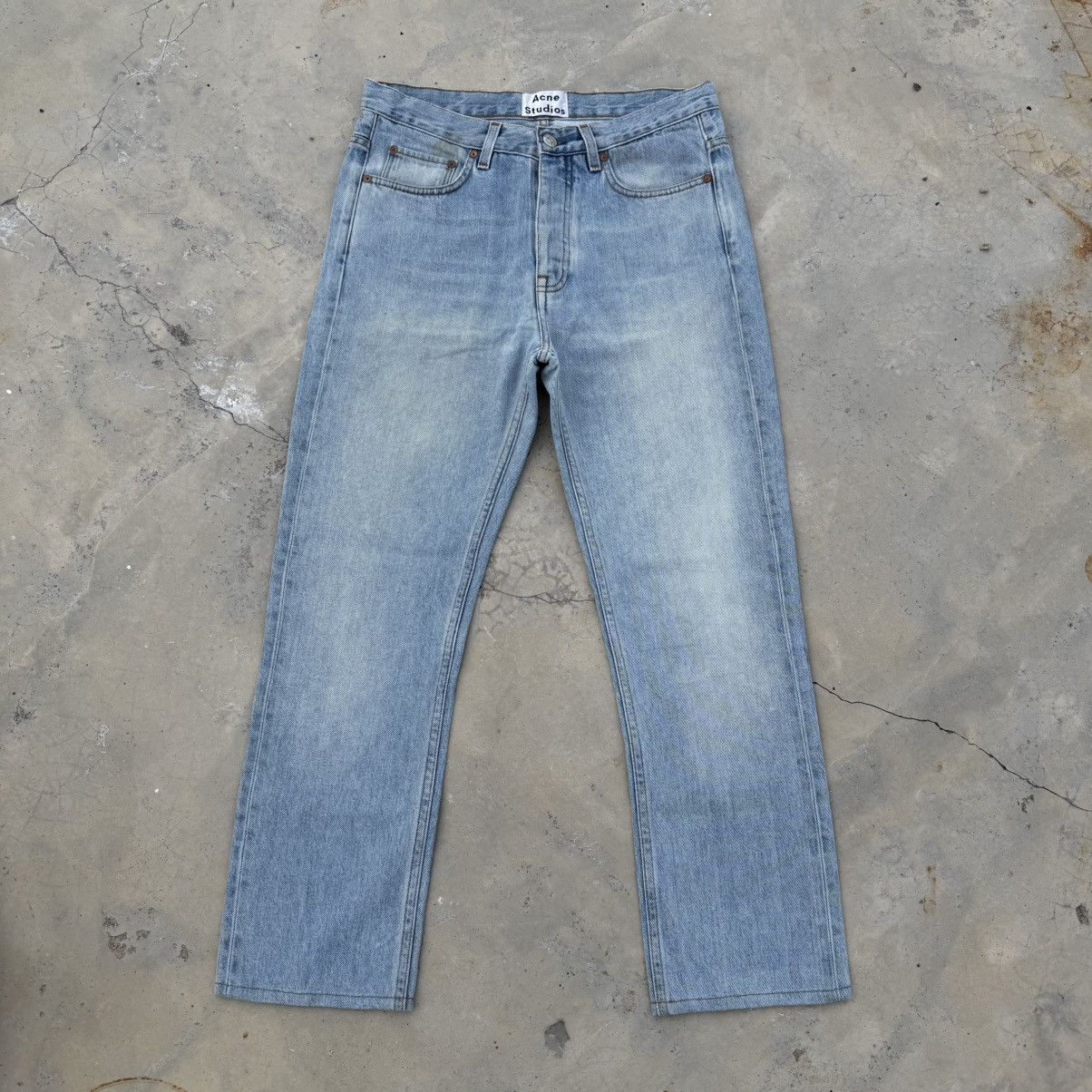 Acne Studios Vintage Acne Studio Denim Button Fly Jean Pants Size US 31 - 2 Thumbnail