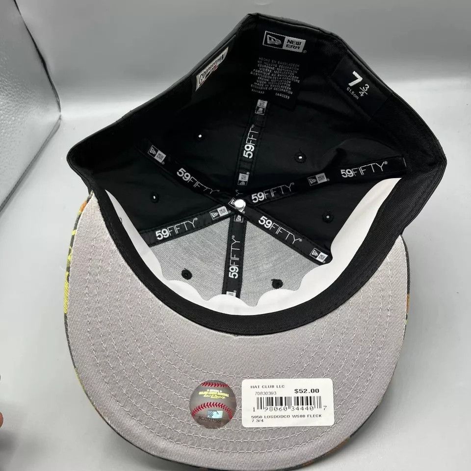 New Era Los Angeles LA Dodgers Hat Men 7 3/4 59Fifty New Era Fitted Size ONE SIZE - 6 Thumbnail