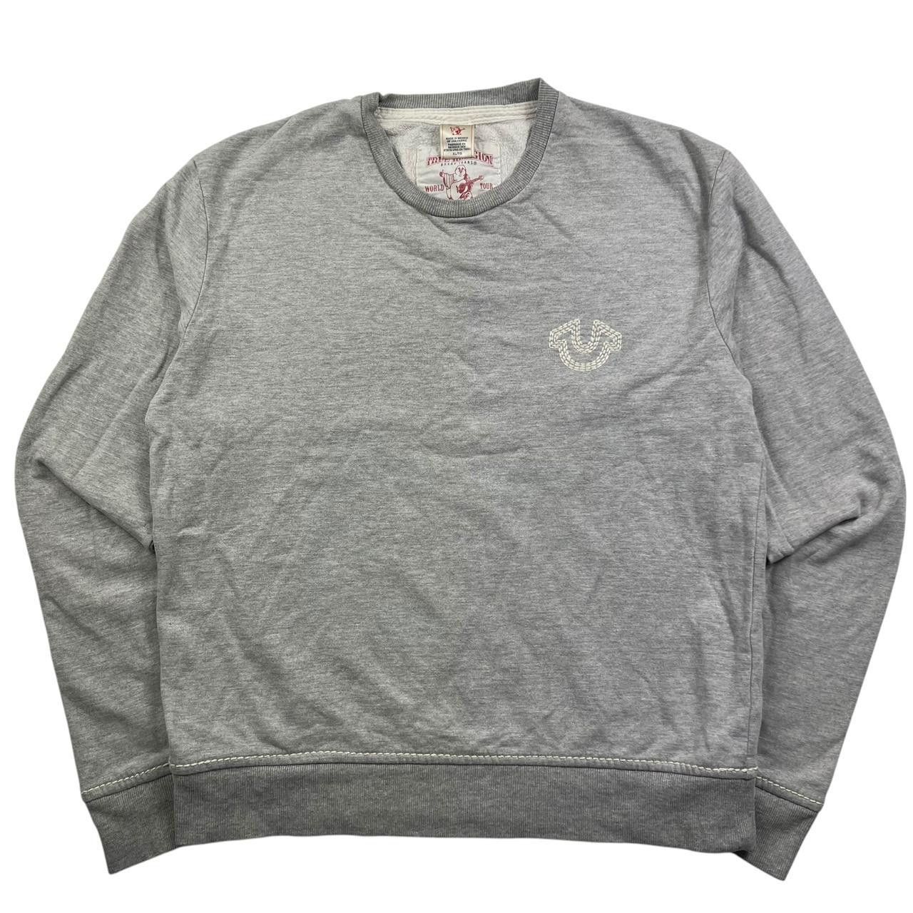 True Religion True Religion Triple Contrast Stitch Sweatshirt Extra Large Size US XL / EU 56 / 4 - 1 Thumbnail