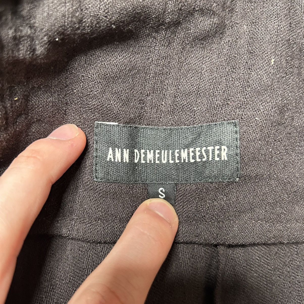 Ann Demeulemeester Ann demeulemeester virgin coat blazer / coat Size S / US 4 / IT 40 - 5 Thumbnail