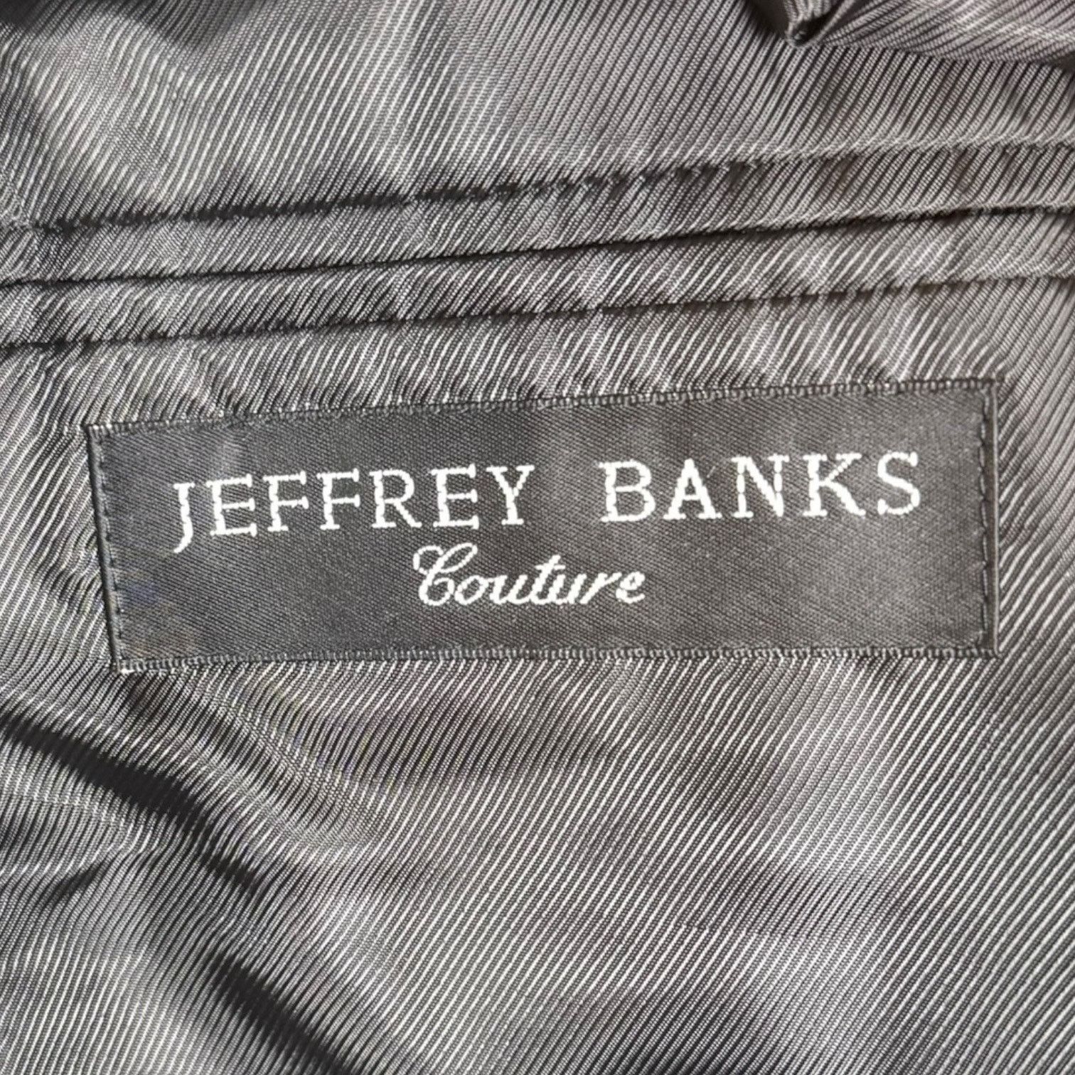 Banks Journal Jeffrey Banks 100% Pure Wool Coat 2 Buttons 48in Chest Size US XL / EU 56 / 4 - 3 Thumbnail