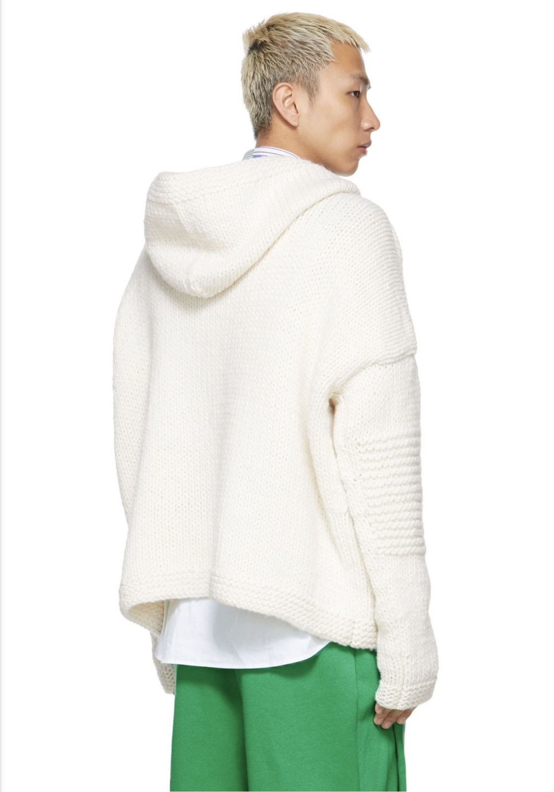 JW Anderson JW Anderson Chunky Knit Hoodie Size US XL / EU 56 / 4 - 7 Thumbnail