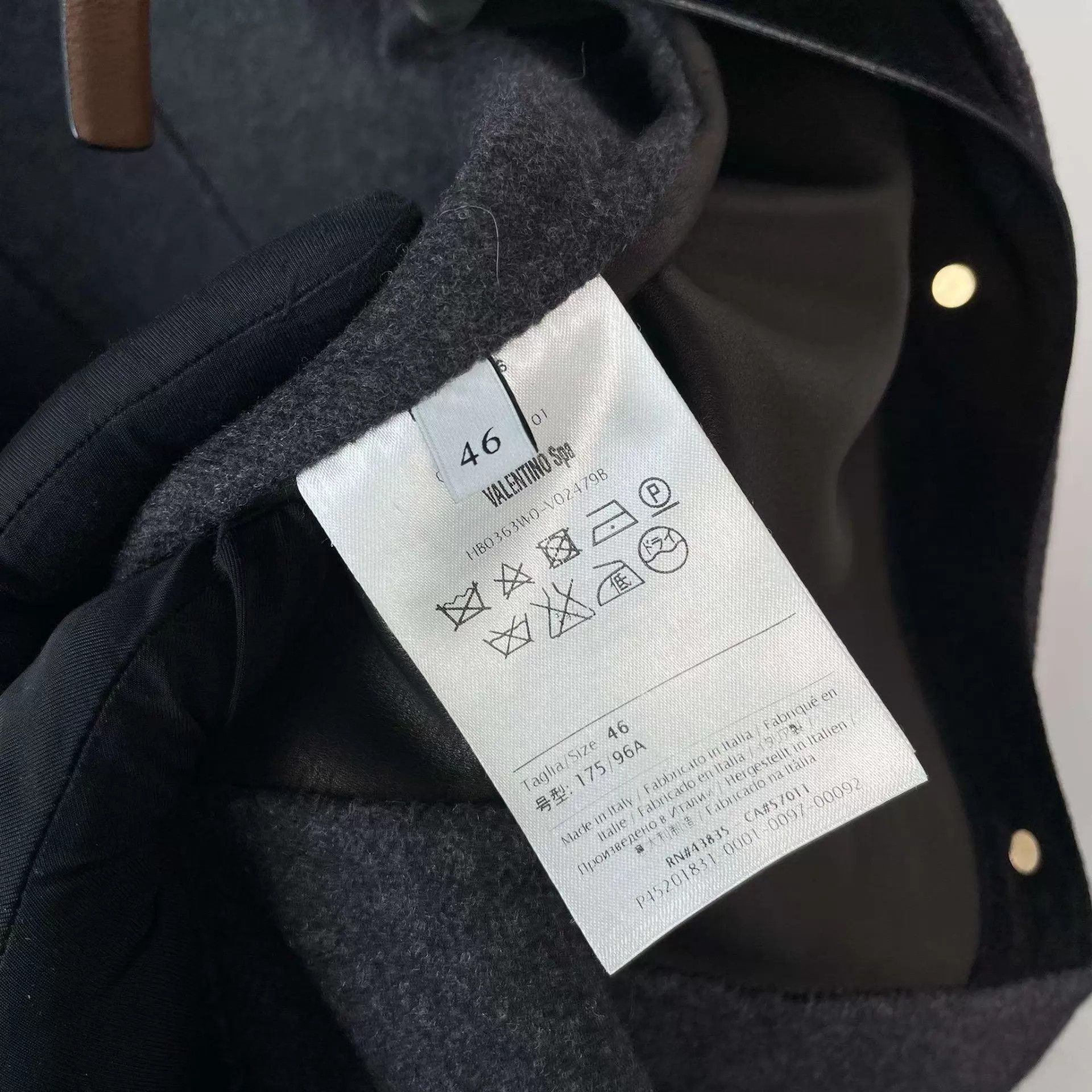 Valentino Valentino Gray 46 Cloak Coat Size US S / EU 44-46 / 1 - 5 Thumbnail