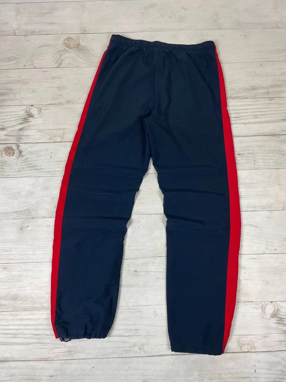 Nike Vintage Nike Track Pants Nylon 00s Swoosh Striped Drill Y2K Size US 30 / EU 46 - 14 Thumbnail