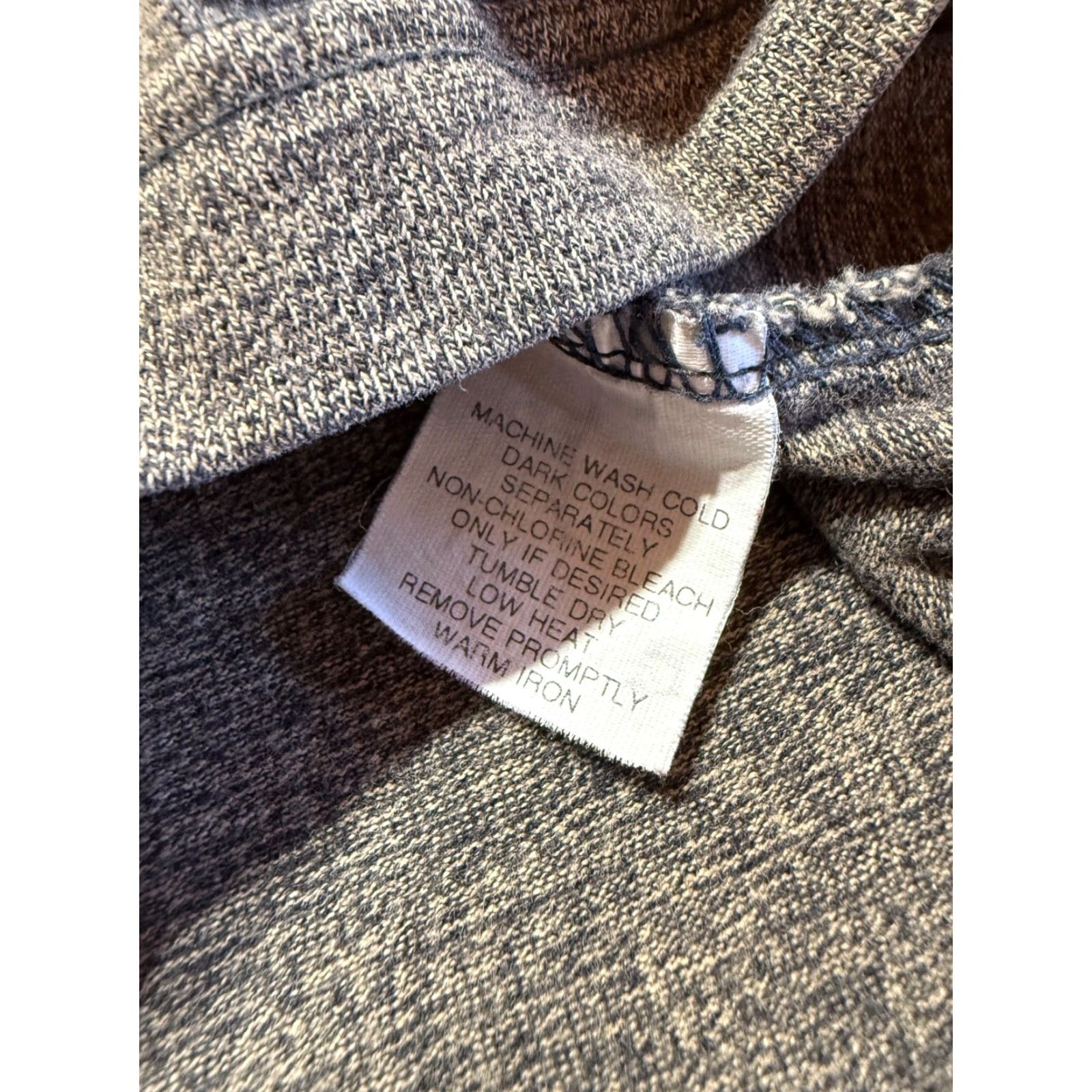 Ralph Lauren VINTAGE Ralph Lauren Shirt Mens XL Gray Henley Long Sleeve Size US XL / EU 56 / 4 - 4 Thumbnail