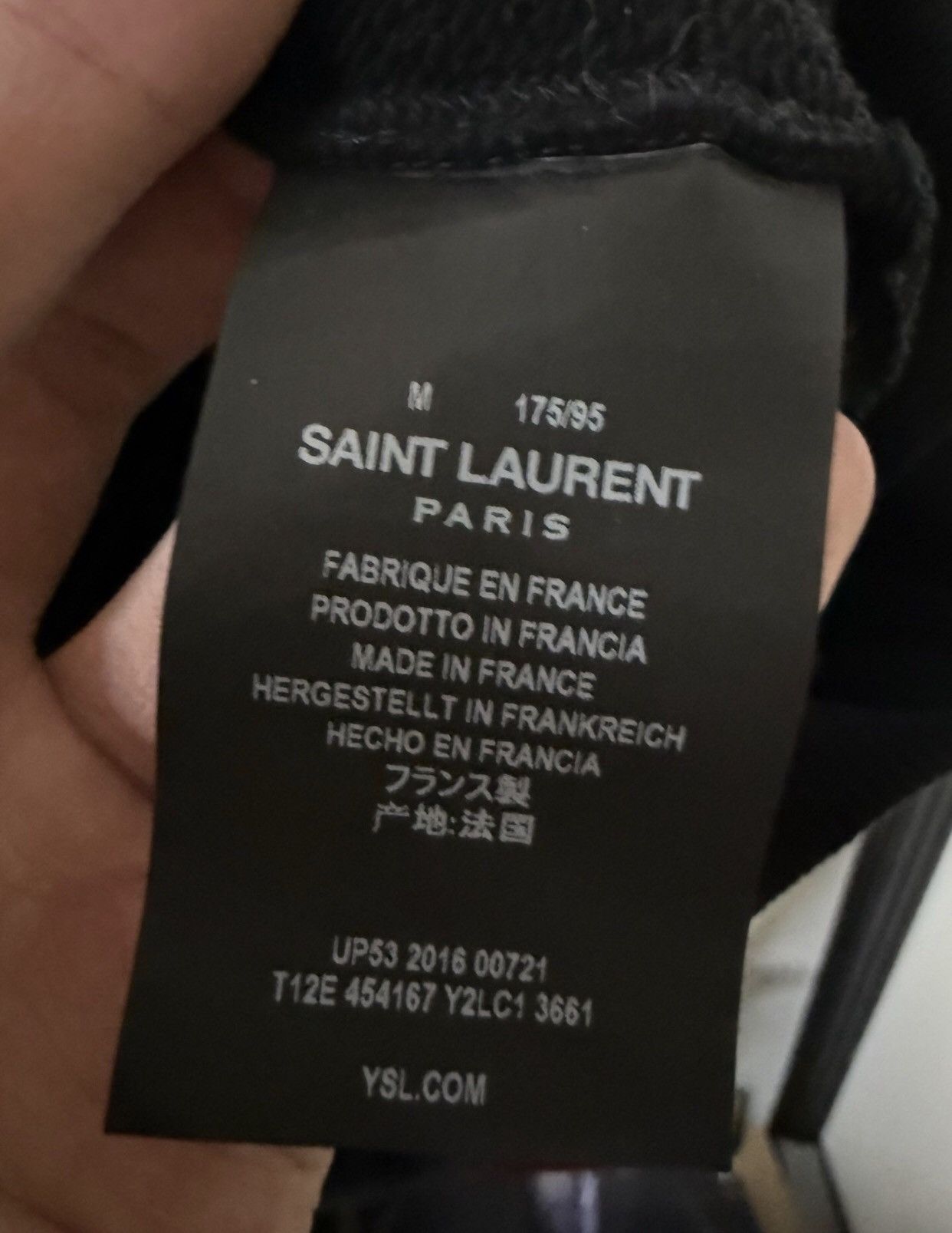 Saint Laurent Paris × Yves Saint Laurent Saint Laurent Shark Hoodie2412-Nextarrow Size US M / EU 48-50 / 2 - 4 Thumbnail
