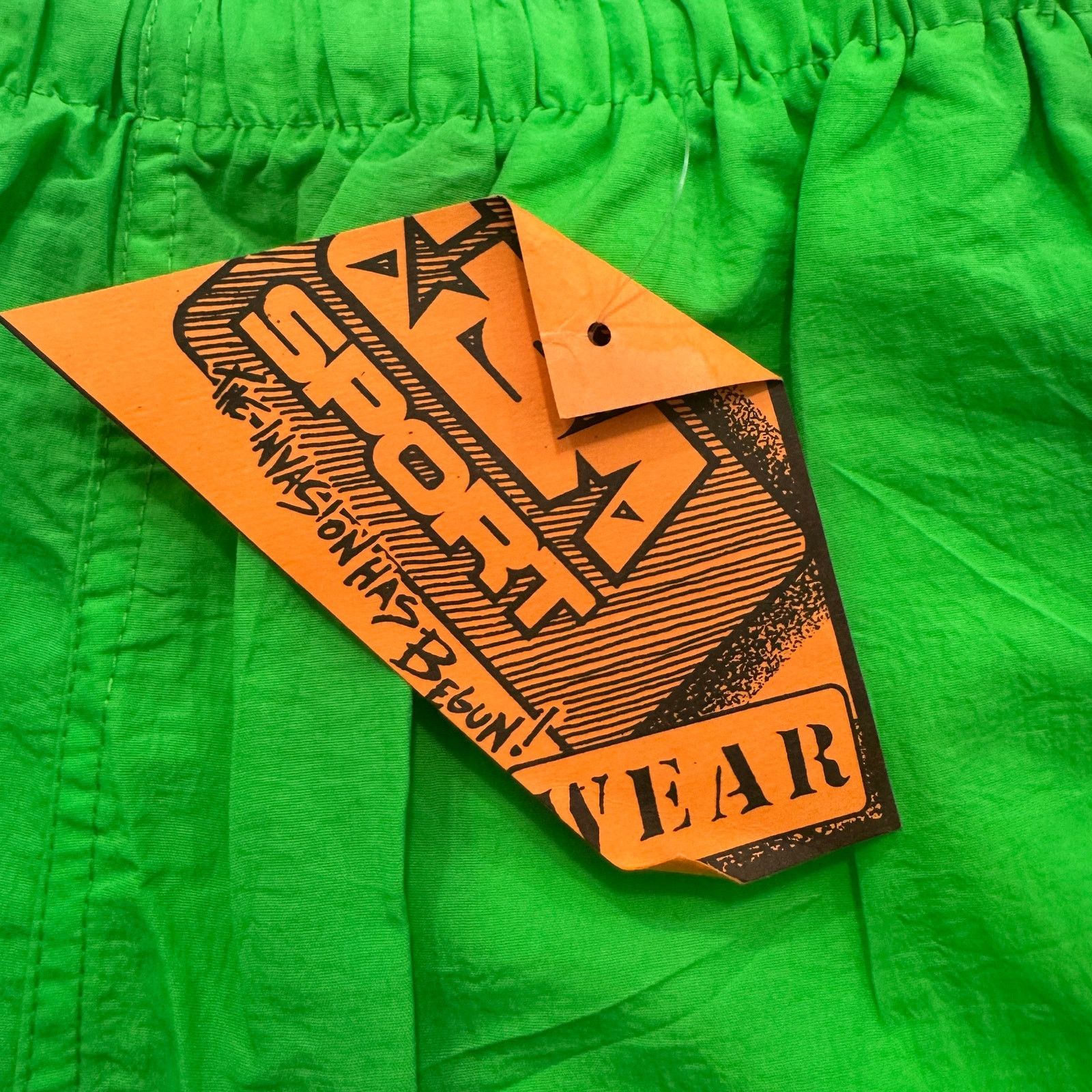 Vintage NEW Vintage USA Sport Surf Shorts Mens Small Green 80s Size US 26 / EU 42 - 3 Thumbnail