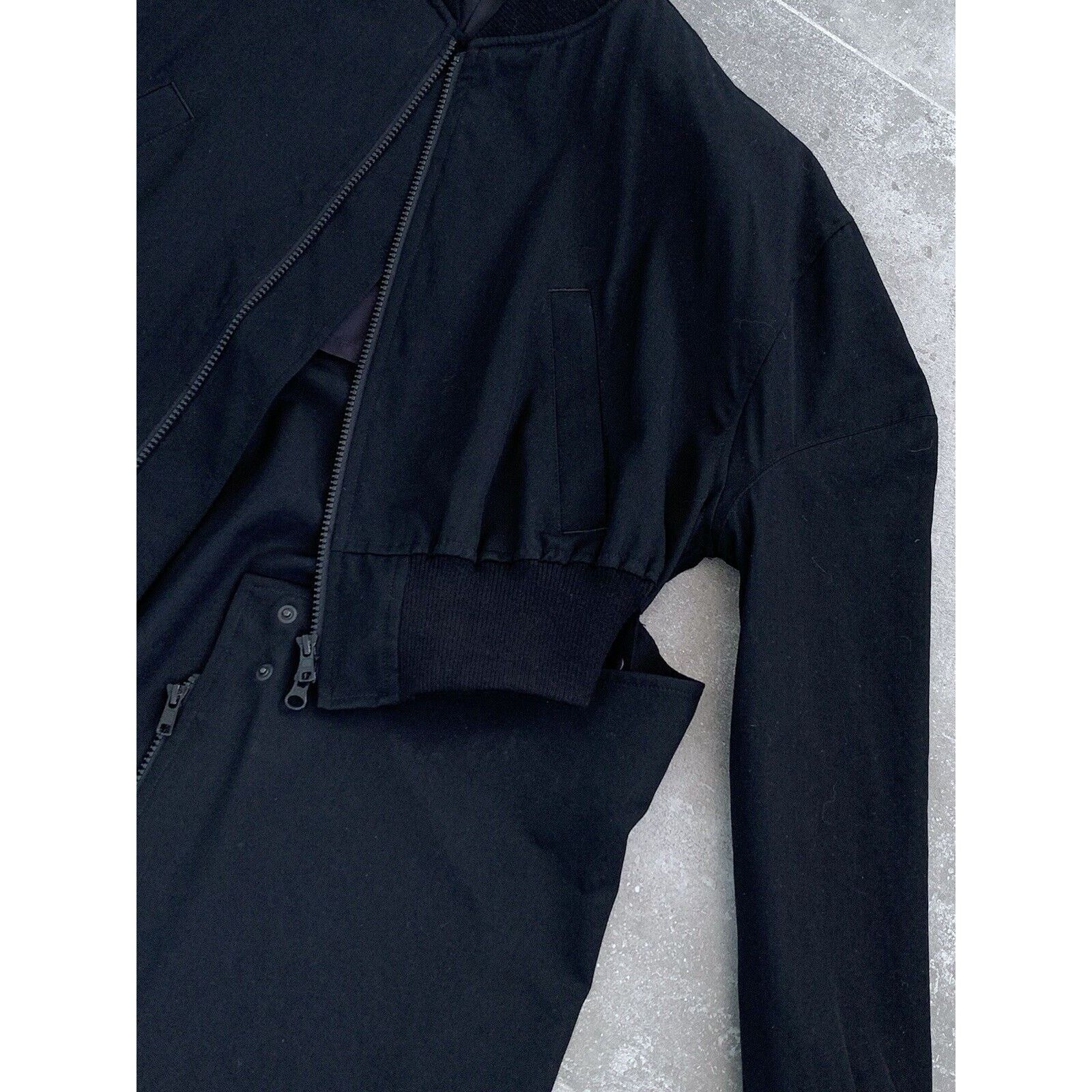 Japanese Brand × Yohji Yamamoto Mens B YOHJI YAMOMOTO Unisex Parka Trench Coat Jacket SZ 1 S Size US S / EU 44-46 / 1 - 12 Thumbnail