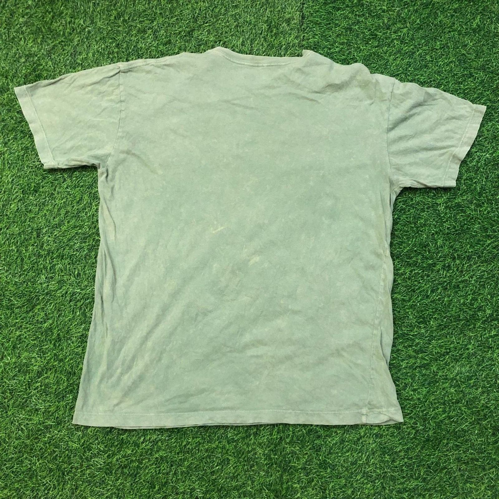 DC Comics Men's Distressed Green DC Comics Graphic Tee Size US XL / EU 56 / 4 - 2 Thumbnail