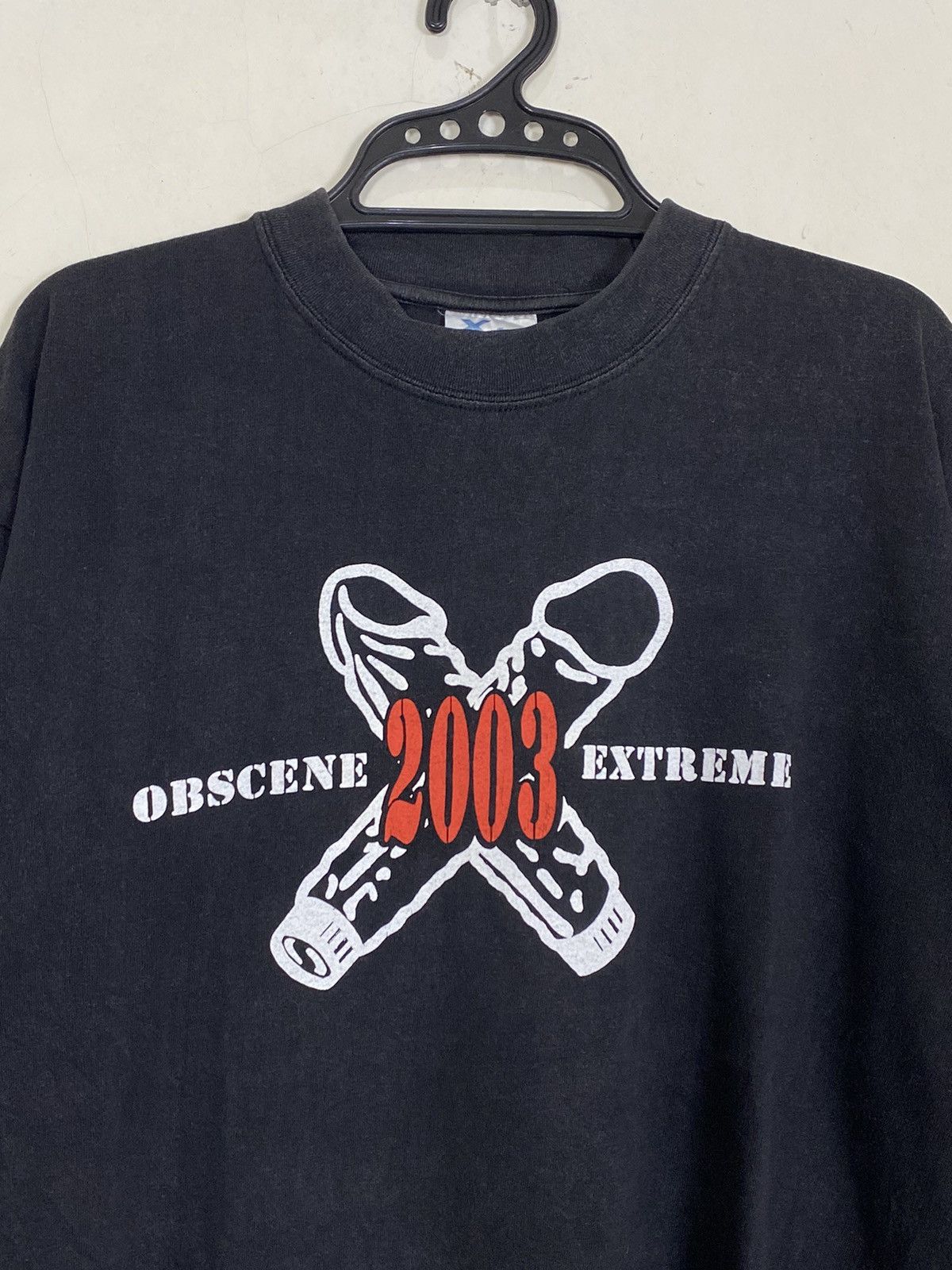 Band Tees Vintage Obscene Extreme 2003 Compilation T-shirt Size US M / EU 48-50 / 2 - 3 Thumbnail
