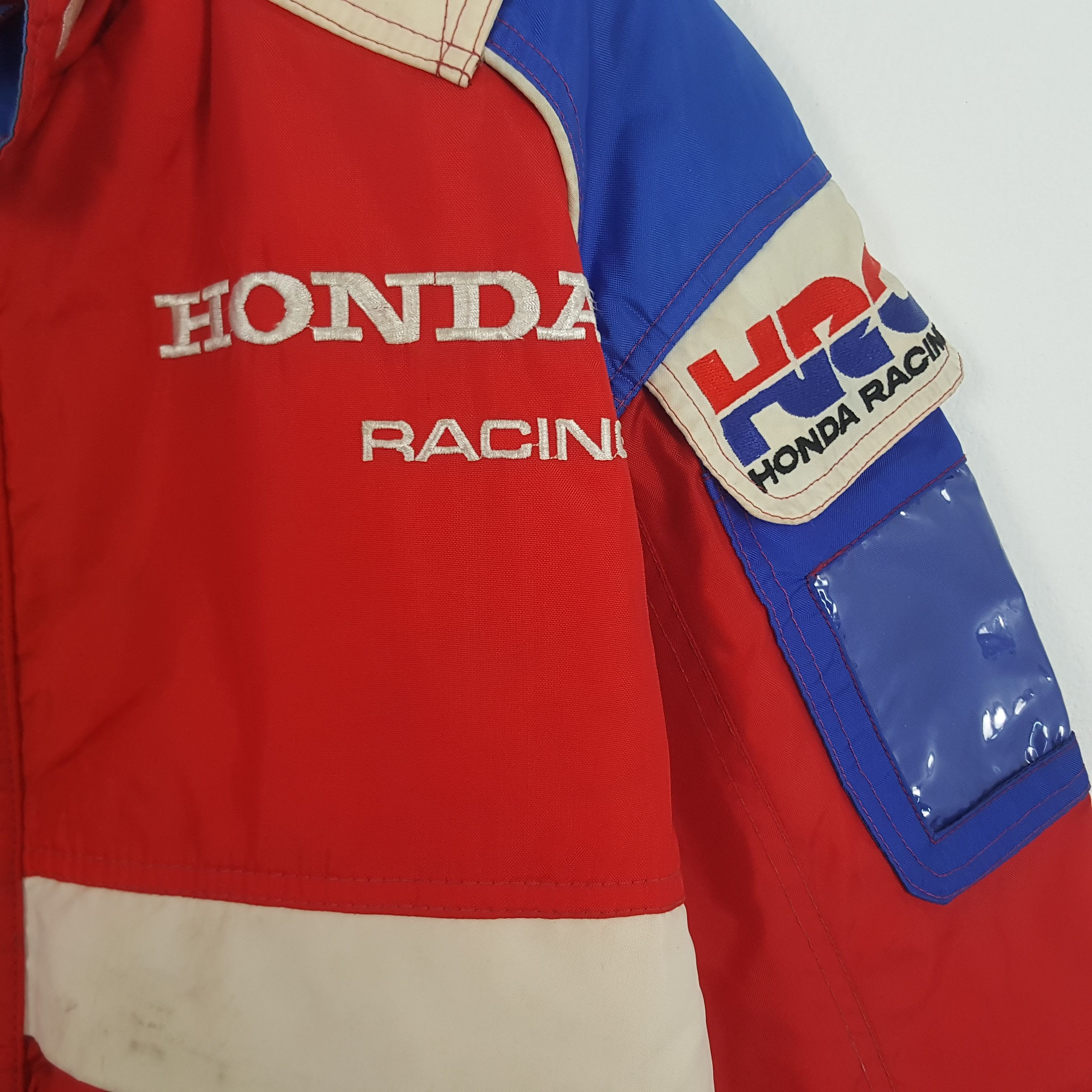 Honda × Vintage Vintage Honda Racing Accelere Metz Bikers Jacket Size US L / EU 52-54 / 3 - 4 Thumbnail