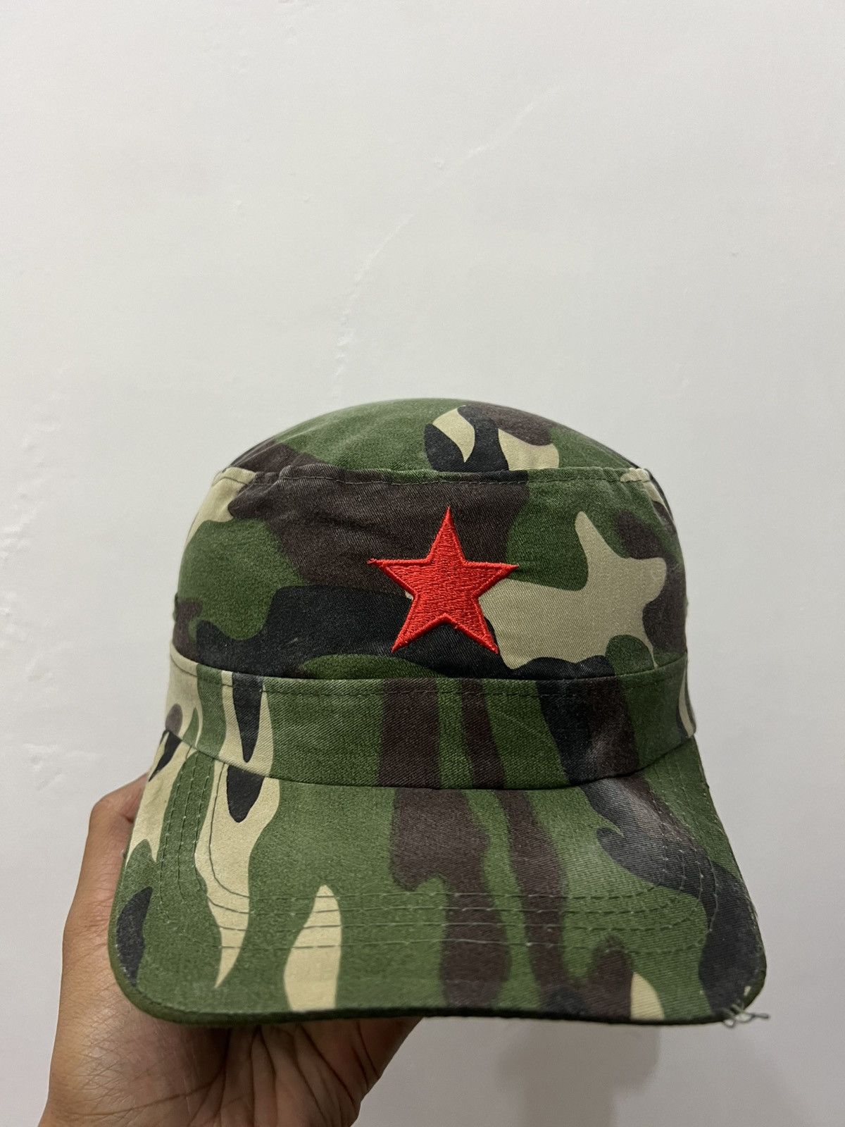 Vintage Vintage Military Camouflage Patrol Cap Size ONE SIZE - 1 Thumbnail