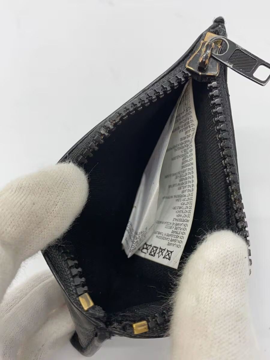 Maison Margiela Stitch Zip Leather Card Holder Wallet Size ONE SIZE - 3 Thumbnail