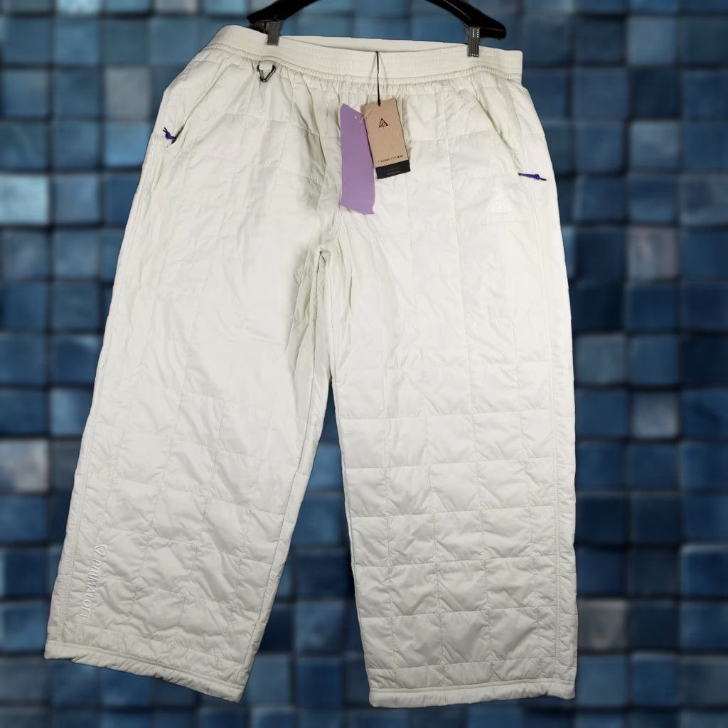 Nike ACG Nike ACG Women's XXL Therma-FIT ADV Rope de Dope Pants Activewear Wide-Leg Summit White Sportswear Size 40" / US 18 - 1 Thumbnail