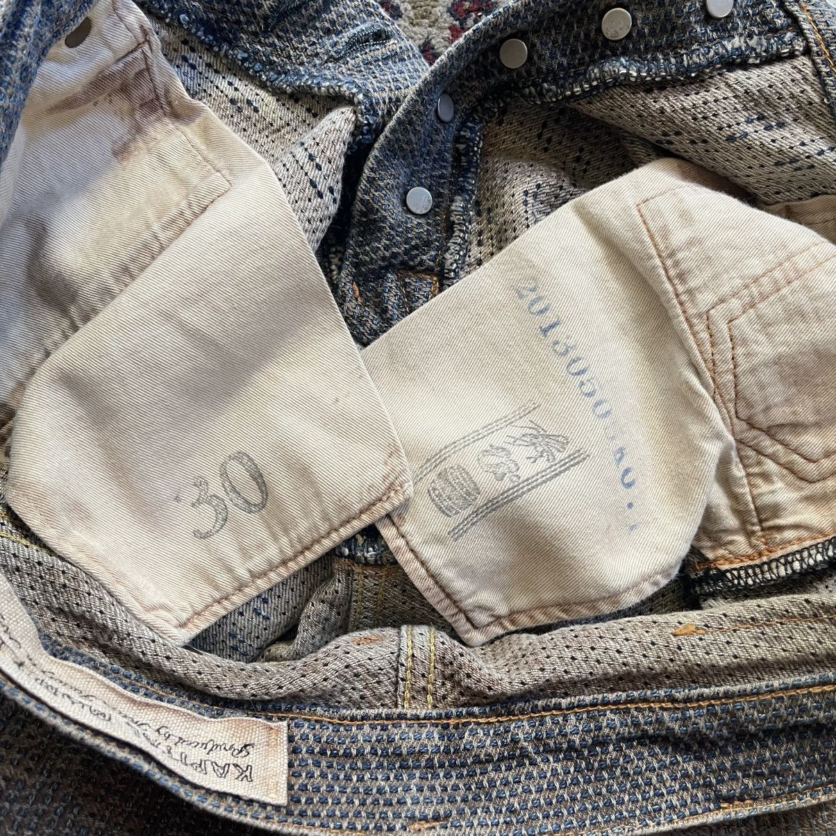 Kapital Kapital Century Denim Jeans Sashiko Persimmon size 30 Size US 30 / EU 46 - 16 Thumbnail