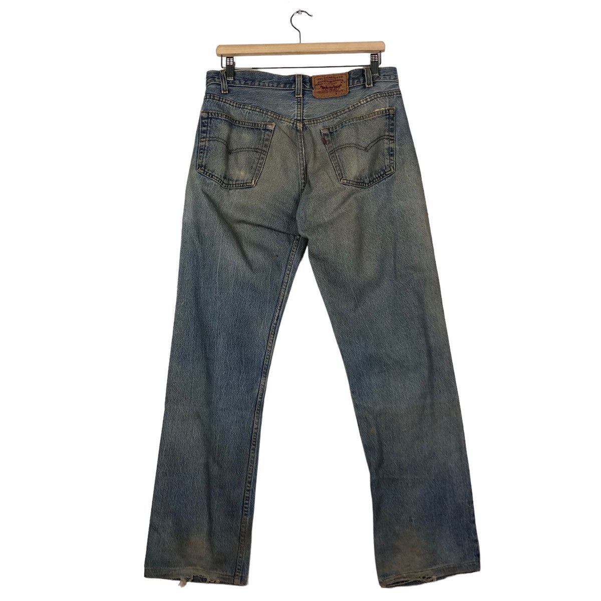 Levi's 🔥Vintage Distressed Rusty Design Punk Style Levi’s USA Size US 32 / EU 48 - 8 Thumbnail