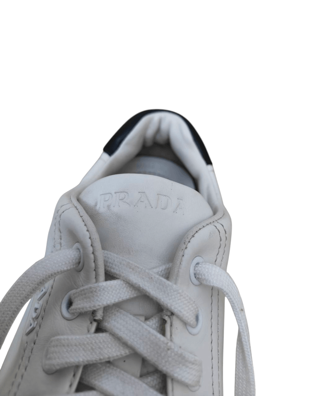 Prada Prada Leather Sneaker Size US 7.5 / IT 37.5 - 6 Thumbnail