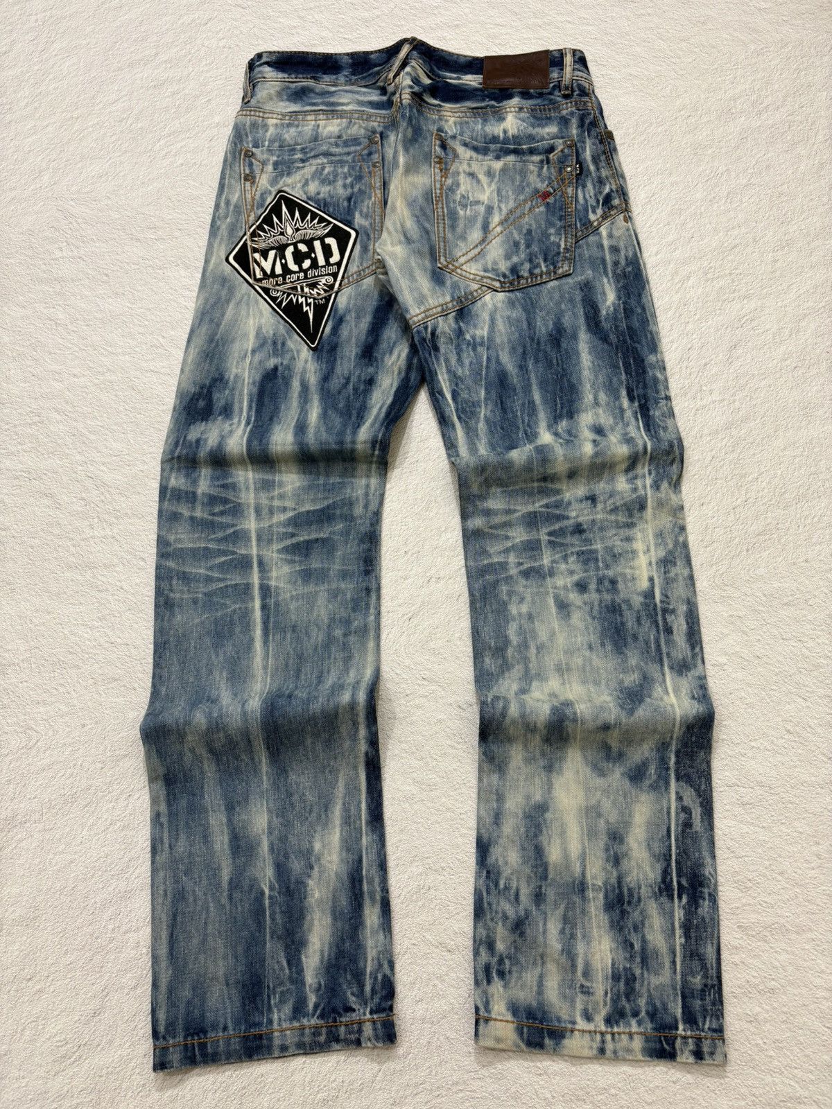 Hysteric Glamour × If Six Was Nine × Le Grande Bleu (L.G.B.) 2000s MCD Japan Bootcut acid wash denim y2k style Size US 32 / EU 48 - 1 Thumbnail