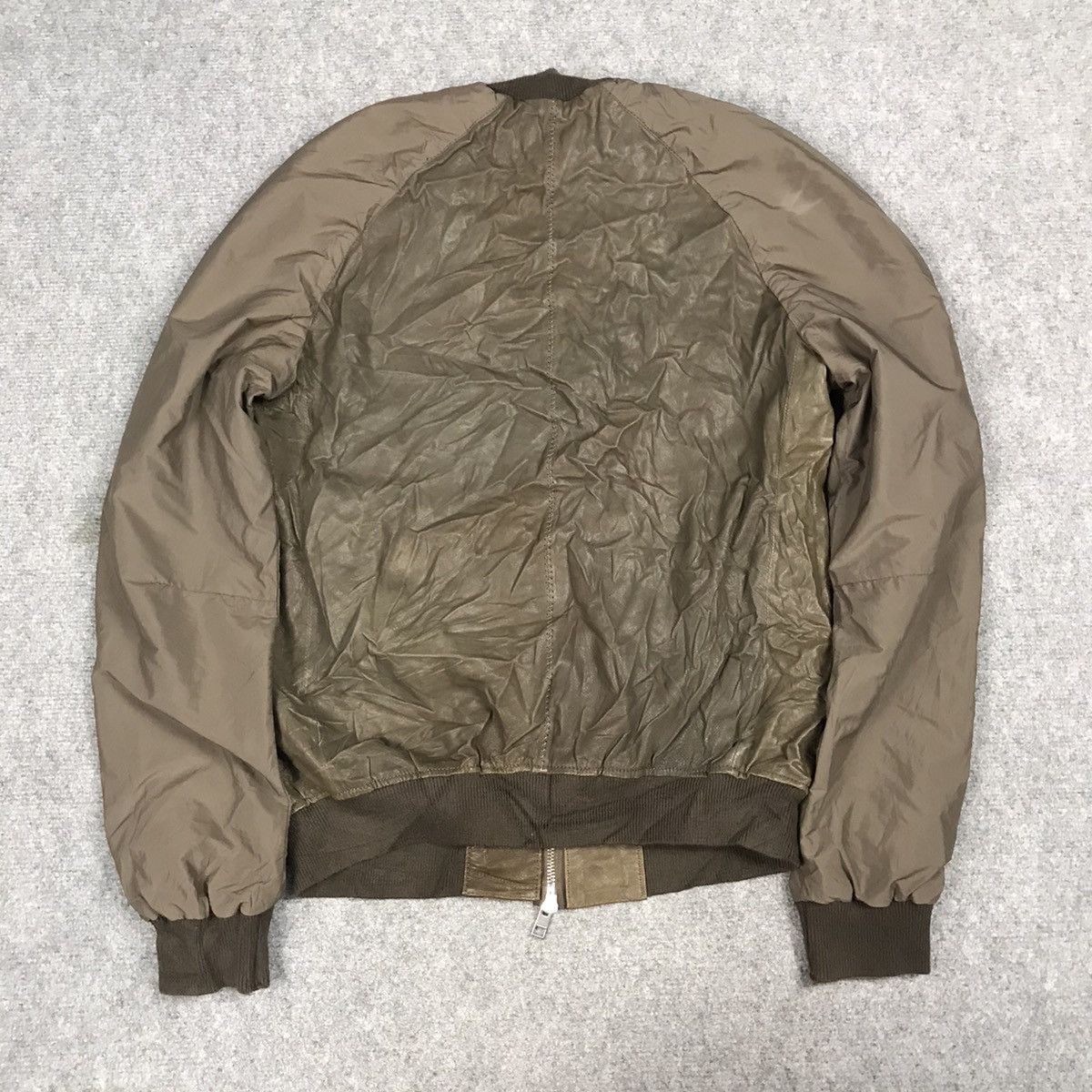 Allsaints ALLSAINTS LEATHER BOMBER JACKET Size US S / EU 44-46 / 1 - 5 Thumbnail