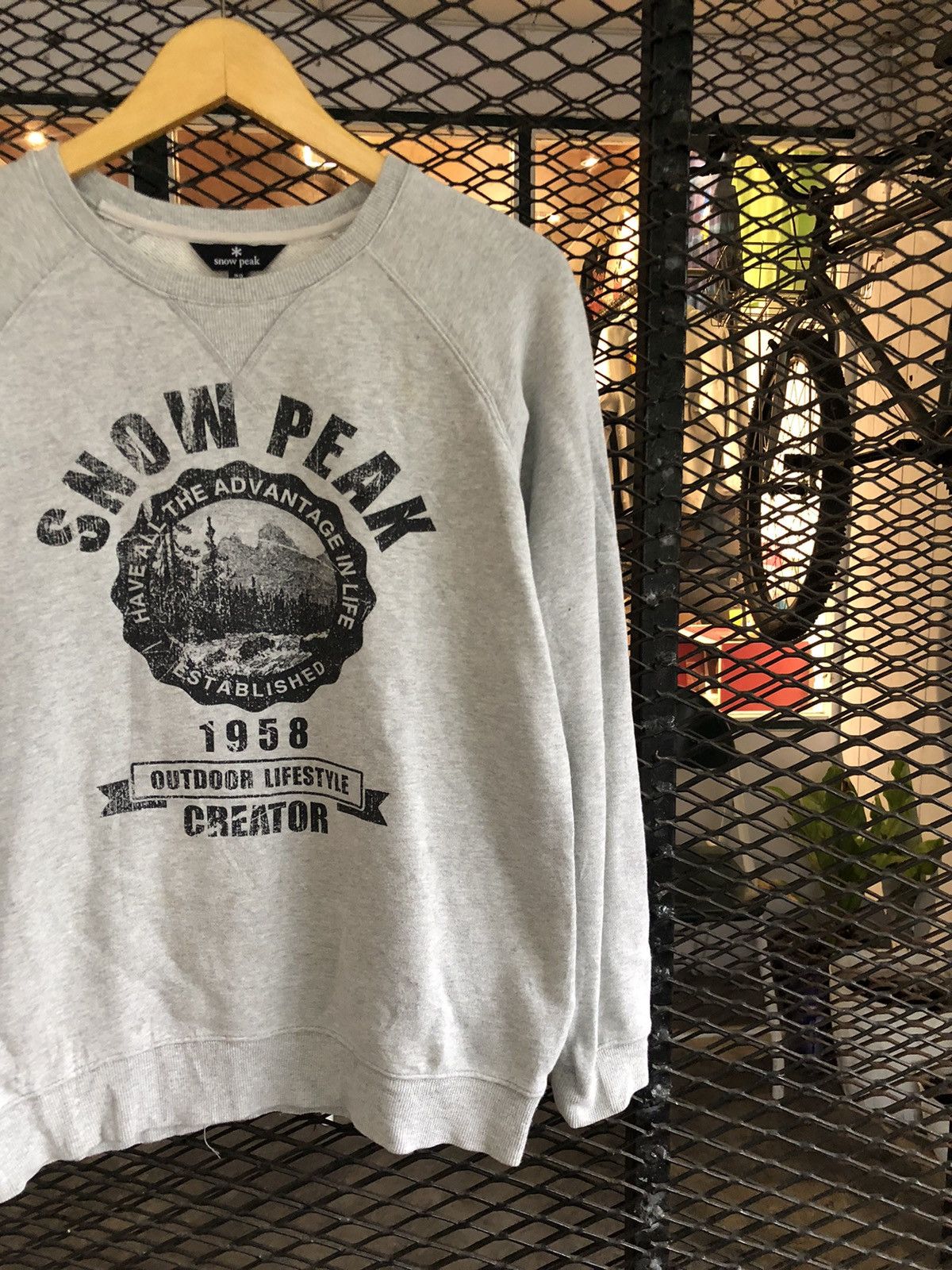 Japanese Brand × Snow Peak SNOW PEAK SWEATSHIRT Size US S / EU 44-46 / 1 - 2 Thumbnail