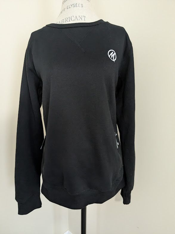 Unknown London M seal pullover kangaroo zip-up pockets sweater Size US L / EU 52-54 / 3 - 3 Thumbnail