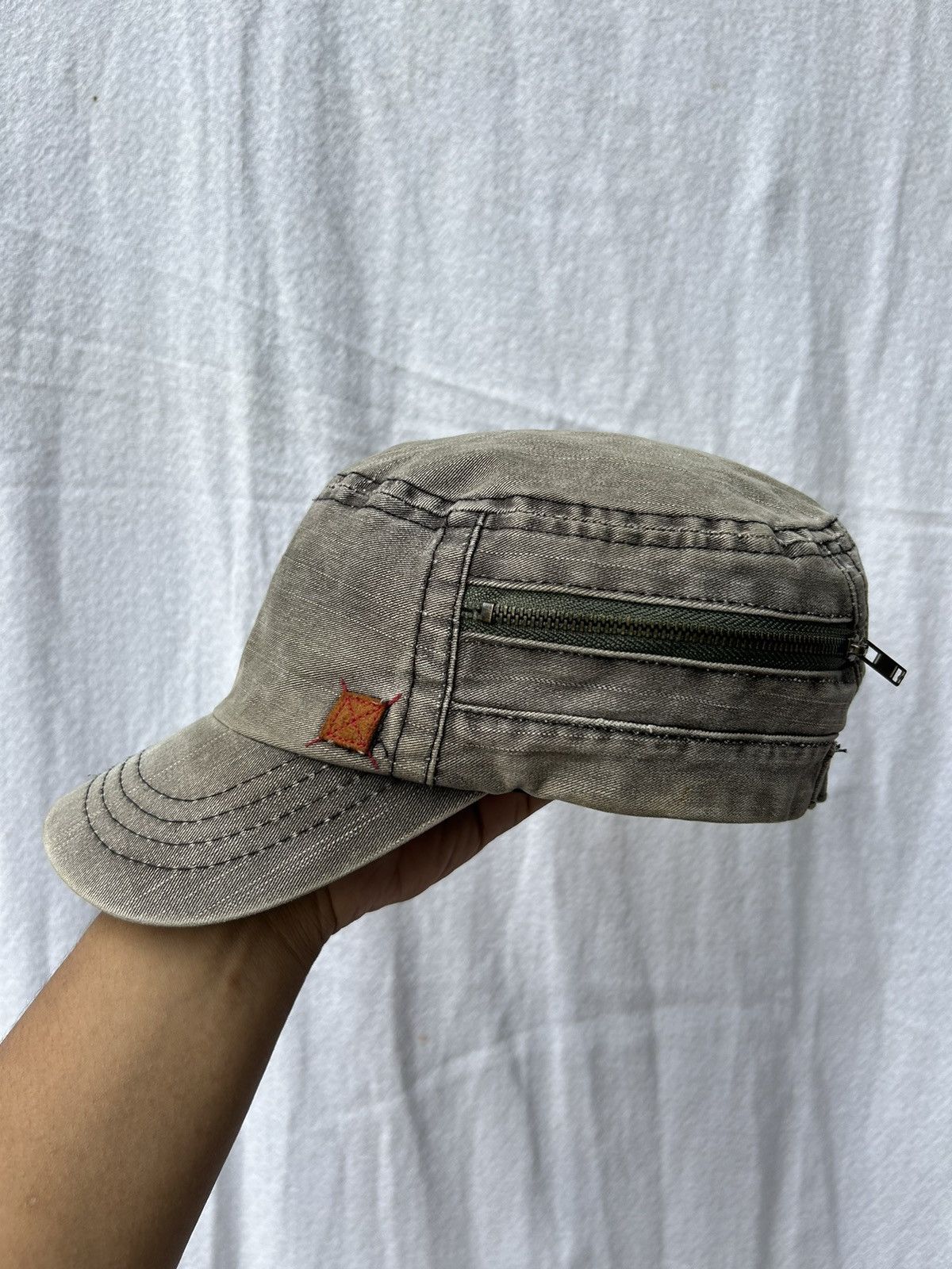 If Six Was Nine × KMRii × Le Grande Bleu (L.G.B.) 💸BINDINGOFFER💸Commando Hats Denim Zipper Style Size ONE SIZE - 1 Thumbnail