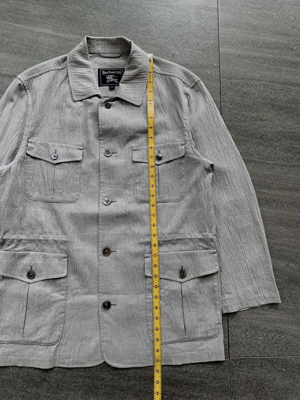 Burberry FREE TAX! M-65 Cargo Linen Jacket Size US M / EU 48-50 / 2 - 12 Thumbnail