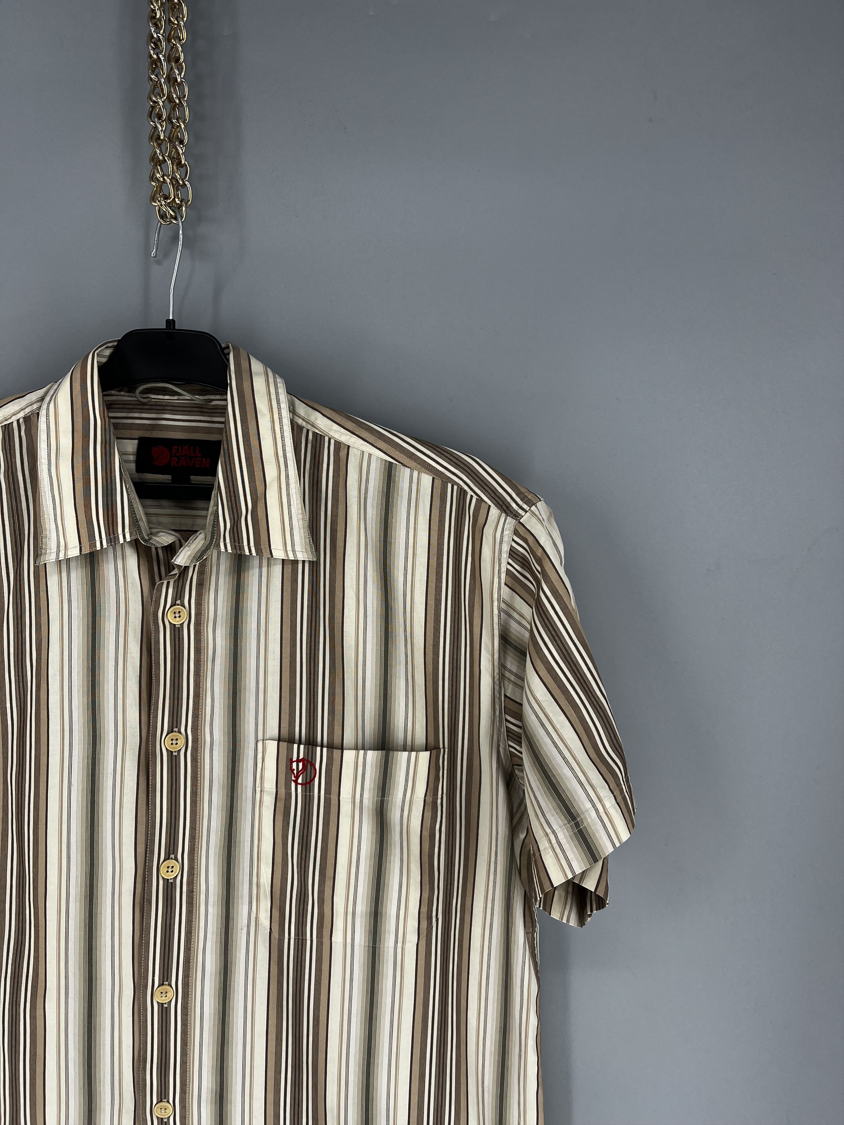 Fjallraven × Vintage Fjall Raven Short Sleeve Streetwear Outdoor Shirt Size L Size US L / EU 52-54 / 3 - 5 Thumbnail