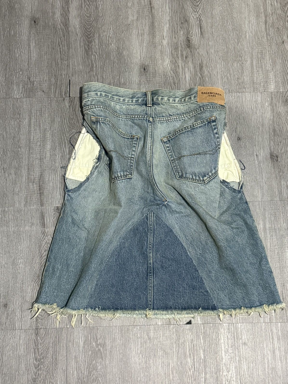 Balenciaga NWT Balenciaga 2022 Denim Sleeveless Top / Size 38 Size S / US 4 / IT 40 - 7 Thumbnail