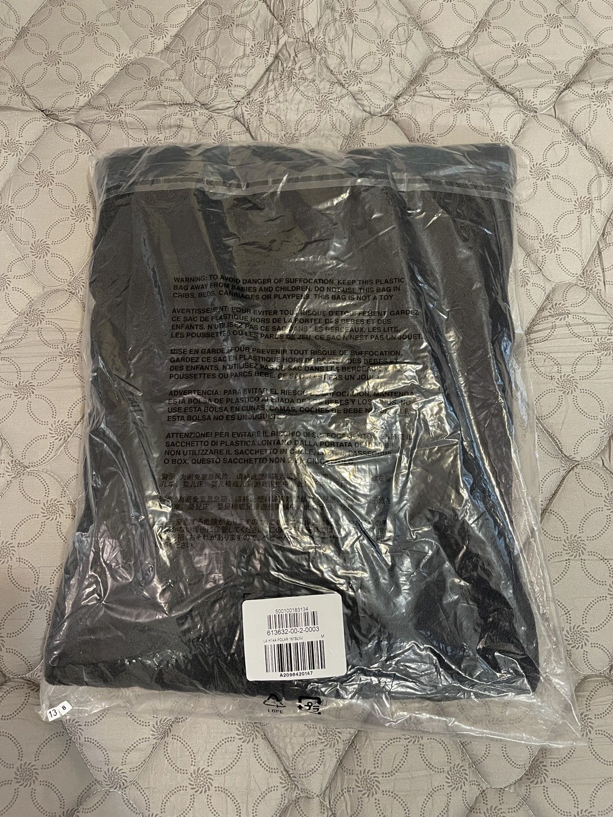 Gap × Kanye West × Yeezy Yeezy Gap Polar Fleece Hoodie Black Size US L / EU 52-54 / 3 - 3 Thumbnail