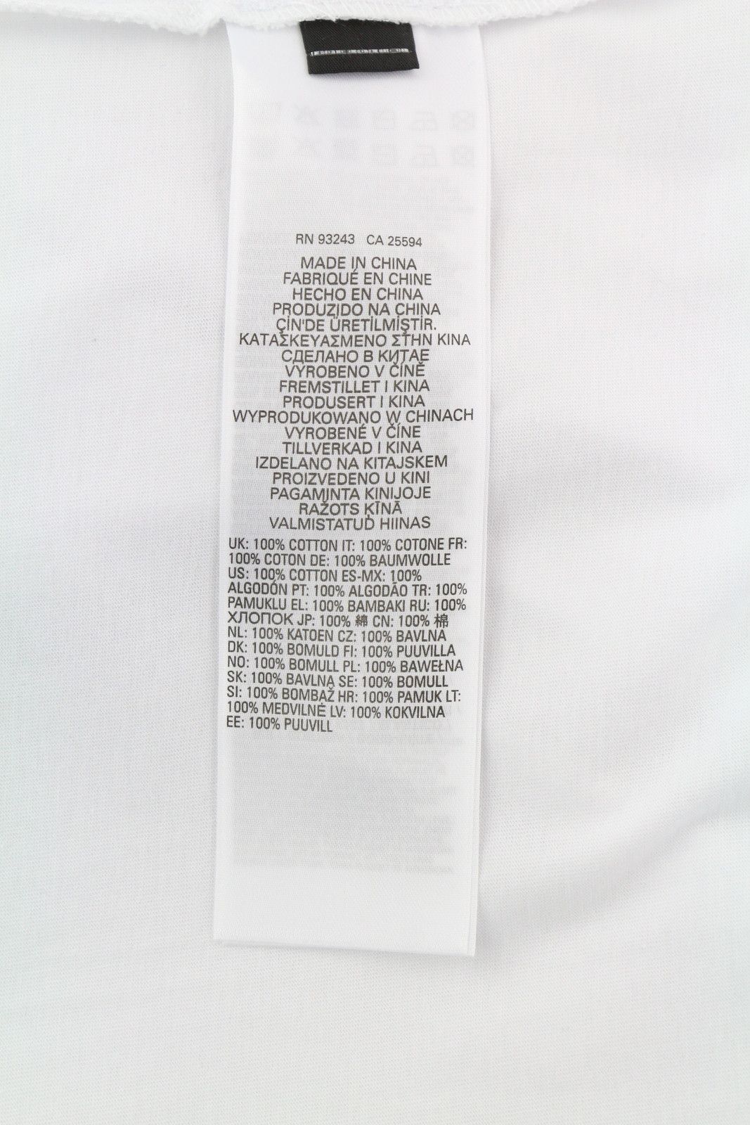 Diesel T-DIEGOR-LS-MICRODIV 3XL White Crew Neck 85118 Size US XXL / EU 58 / 5 - 9 Thumbnail