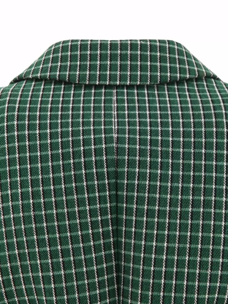 Givenchy Givenchy Green checkered blazer Size US XS / EU 42 / 0 - 7 Thumbnail
