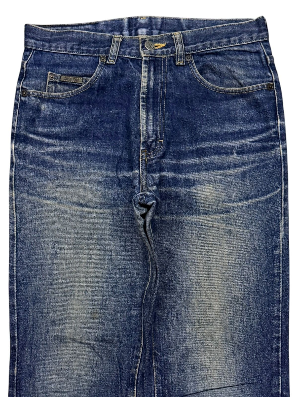Calvin Klein Vintage Calvin Klein Jeans Japanese Denim | Straight Fit W29 Size US 29 - 4 Thumbnail